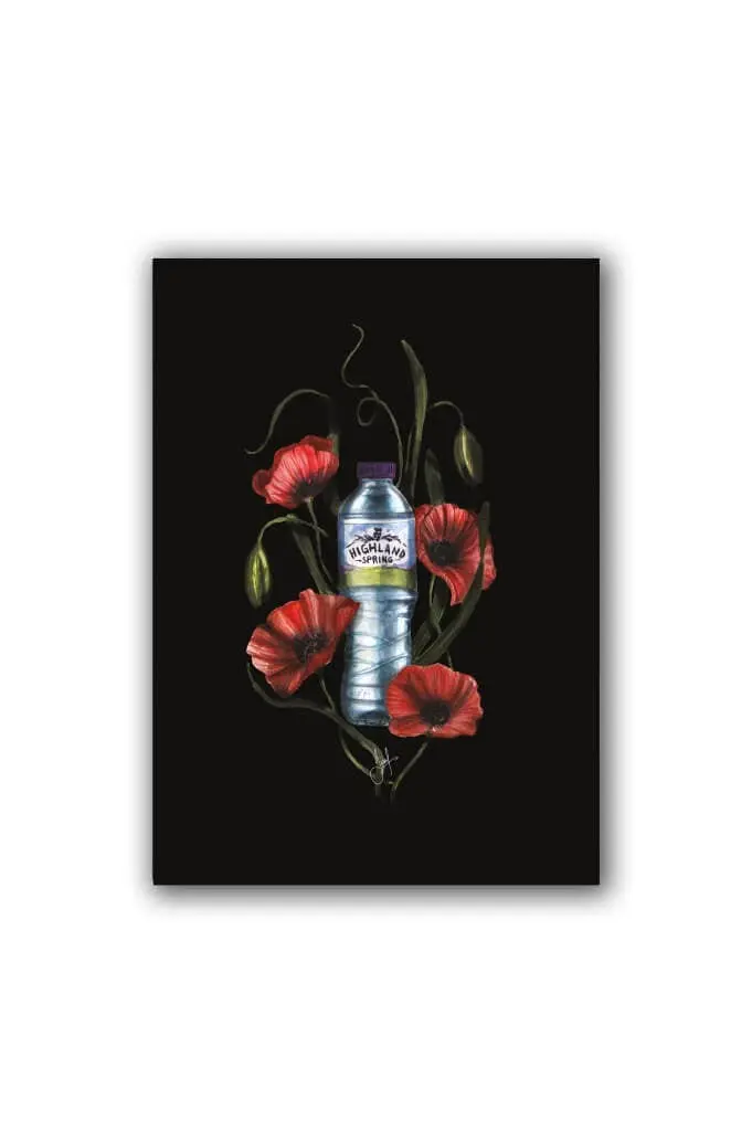 Highland Spring Water Scottish Art Print