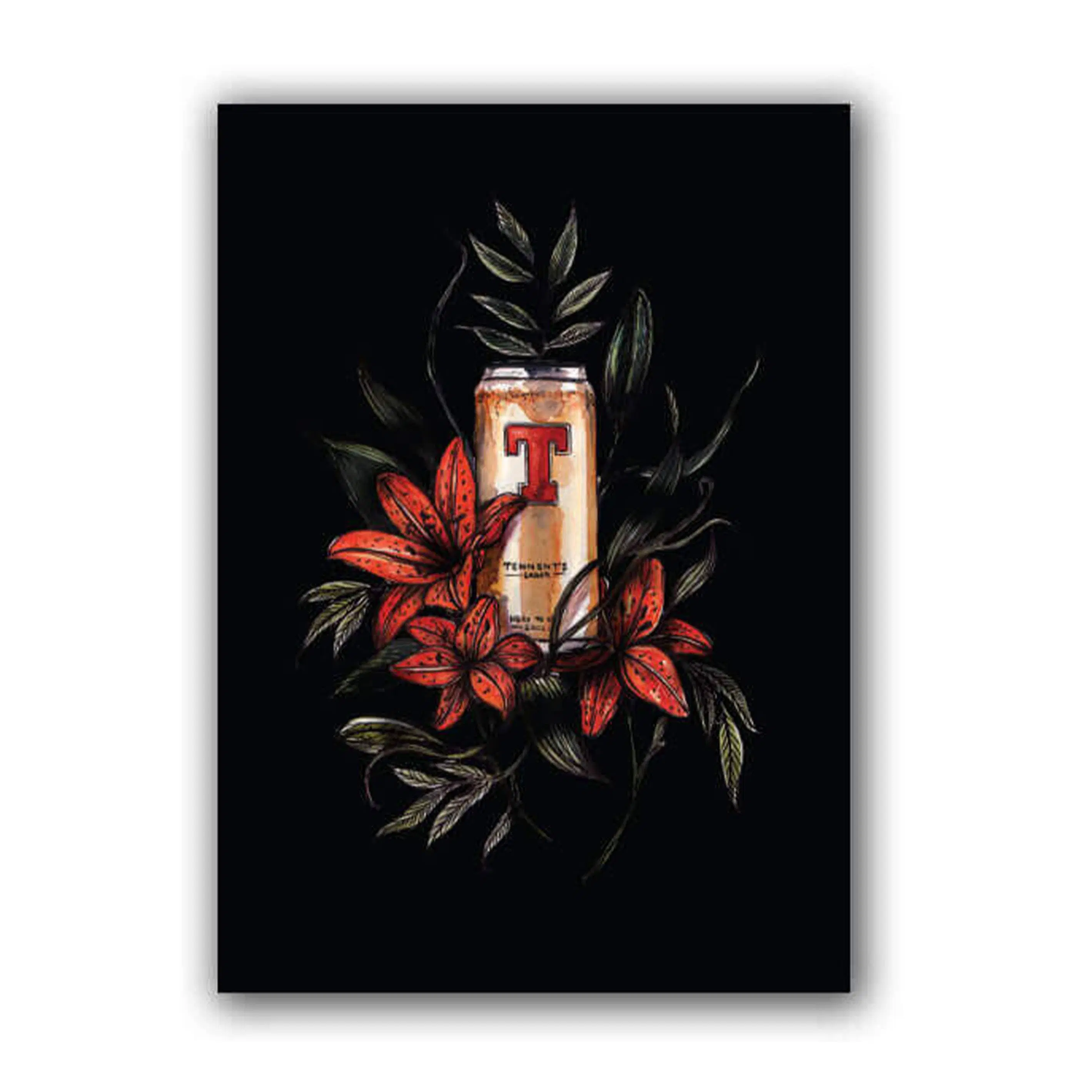 LAGER CAN SCOTTISH ART PRINT