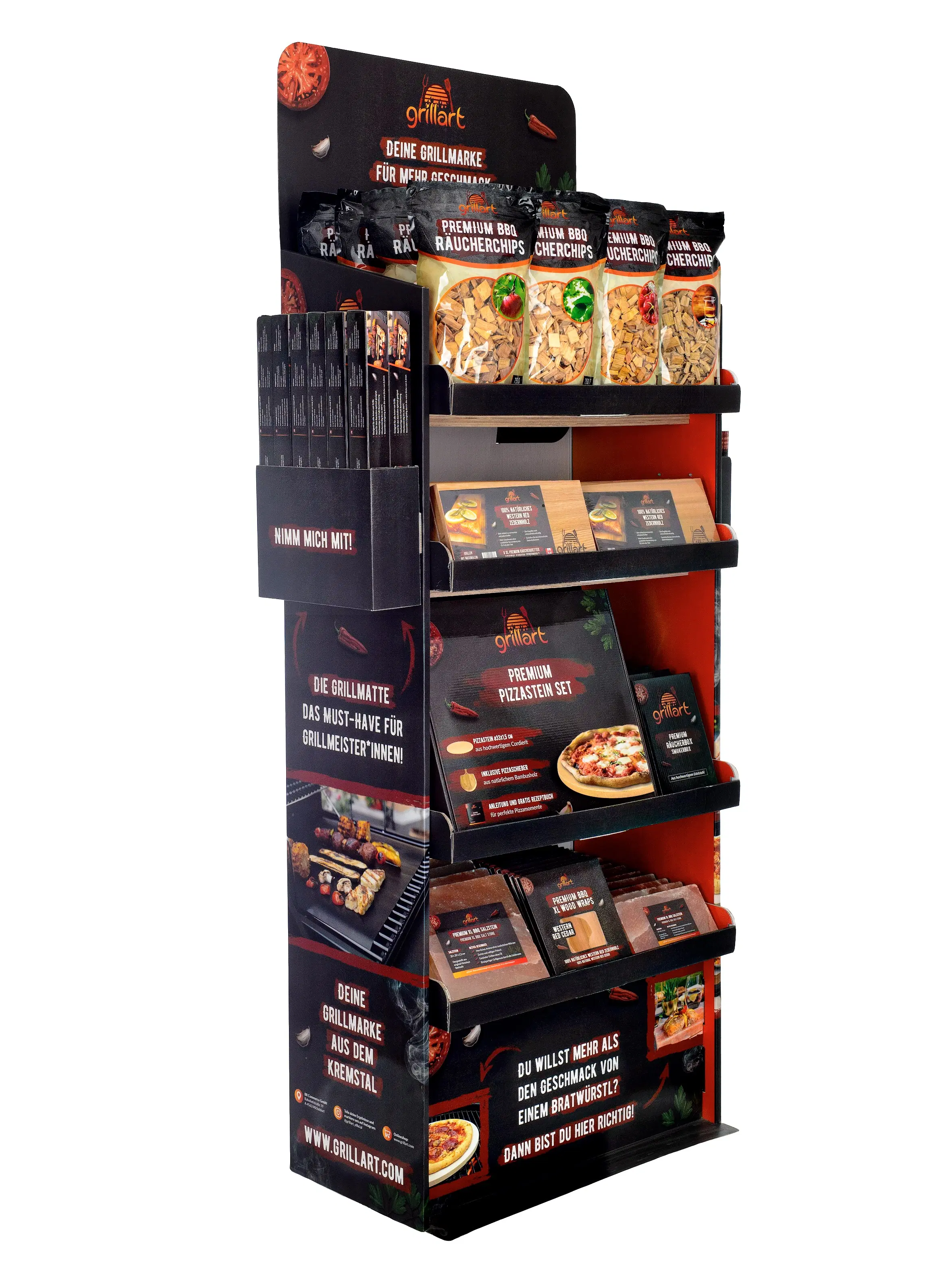 grillart® Verkaufsdisplay | Aufstelller