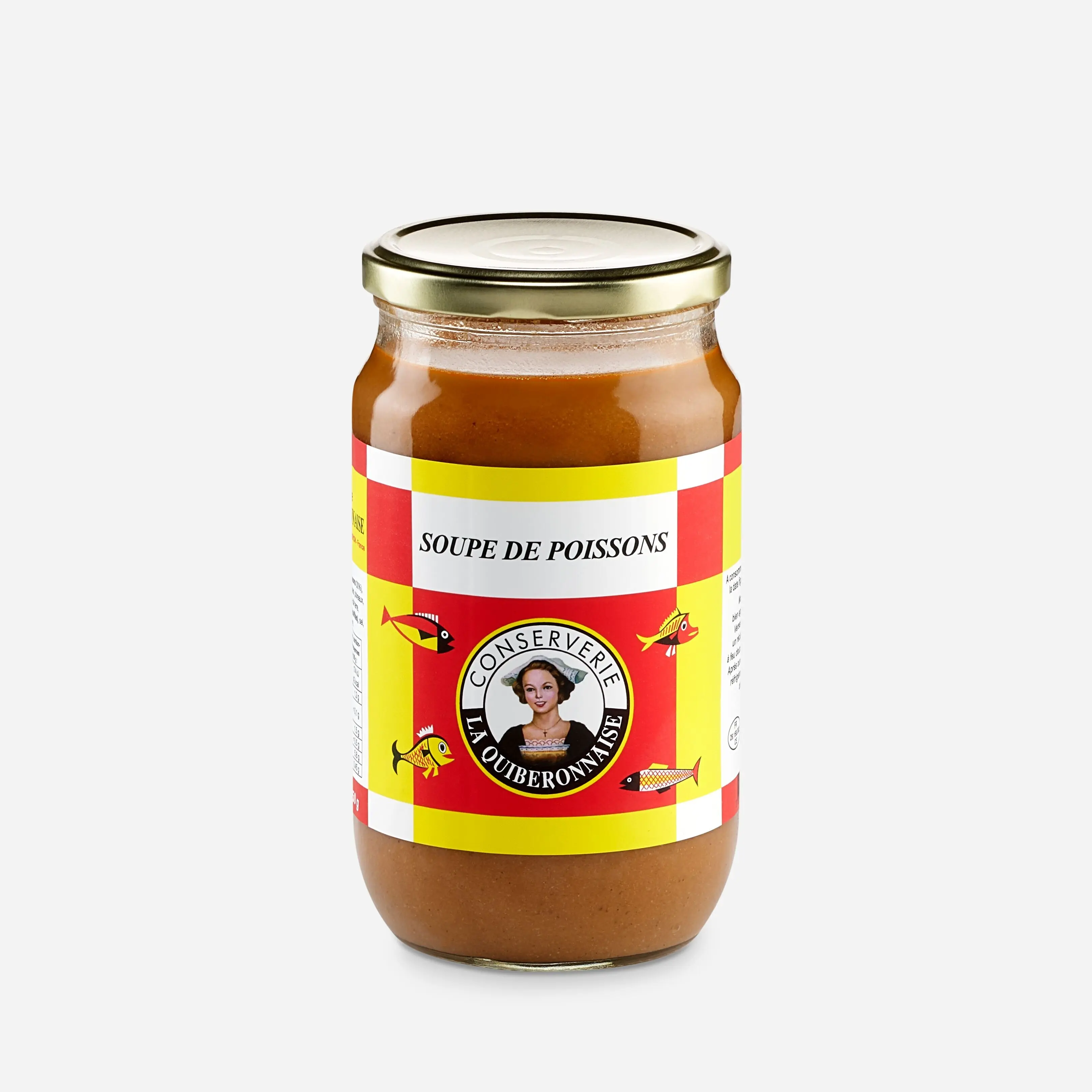 sopa de pescado bretona lista para usar (41% concentrado) tarro cristal 870,4 gr