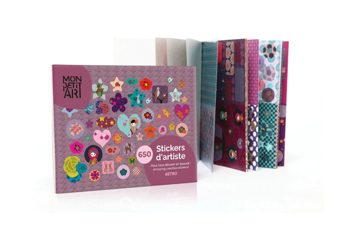 Artist Stickers, Retro