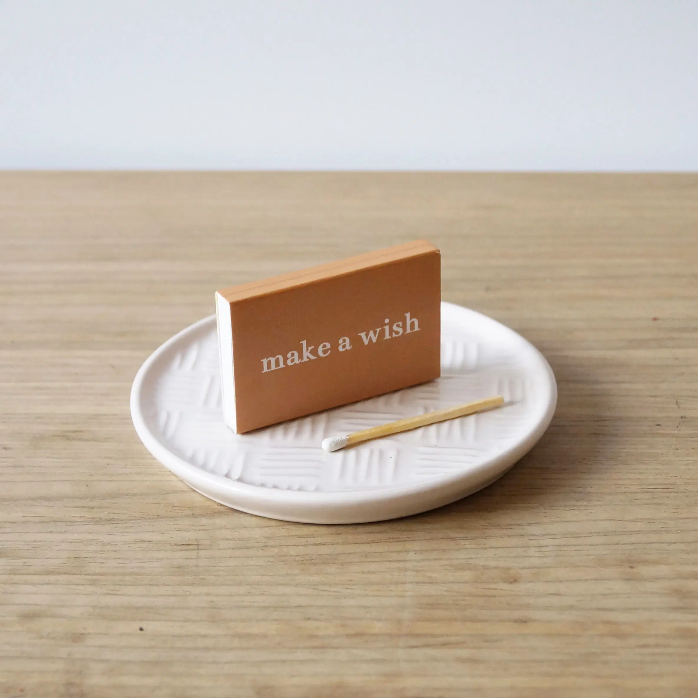 'make a wish' matchbox – statement matches