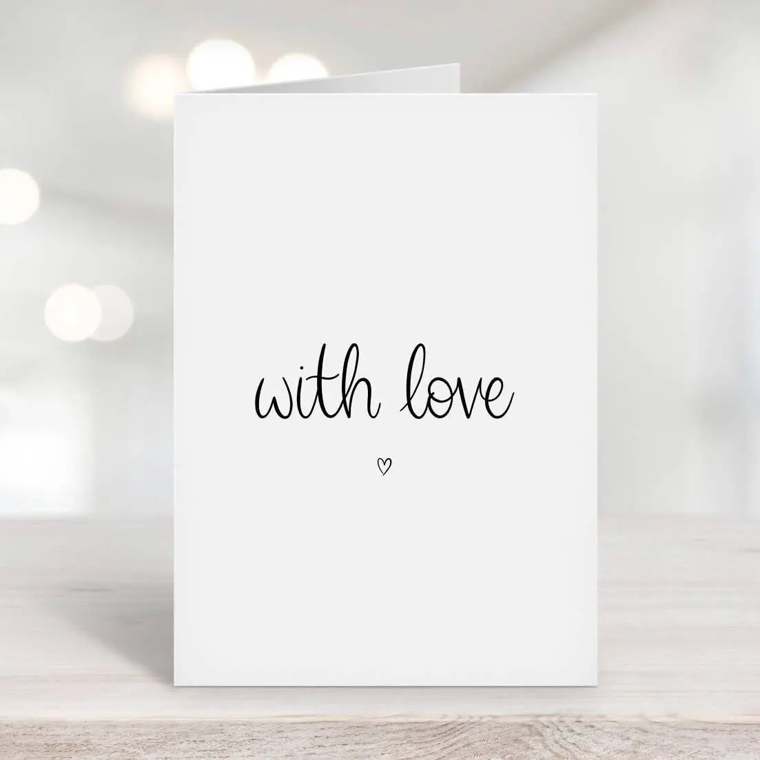With Love Card