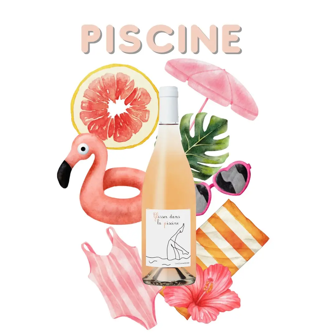 SLIDE INTO THE POOL 2024 - Bordeaux rosé, fresh, light and delicious