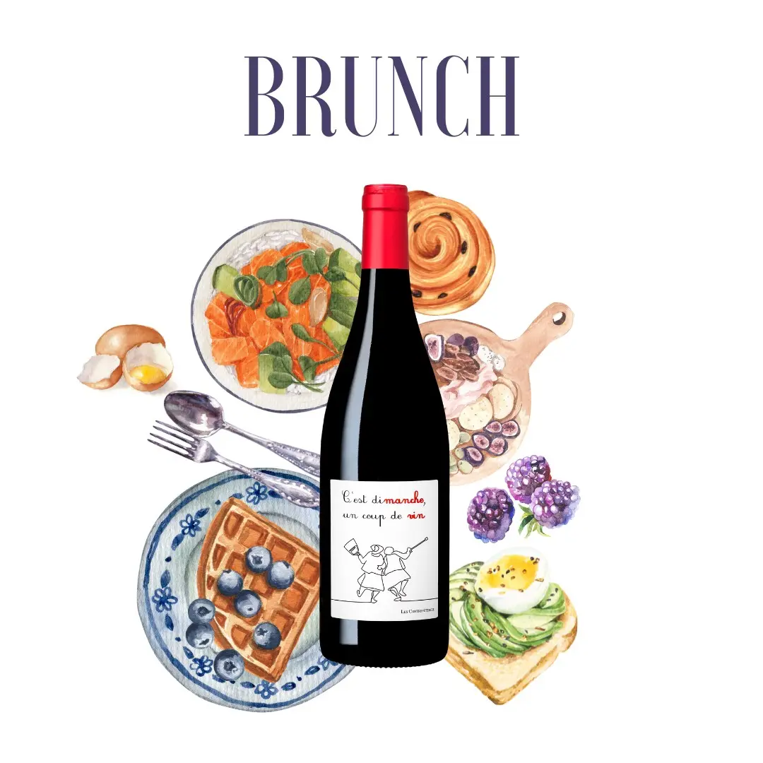 IT'S SUNDAY A COUP DE VIN 2022 - 100% Cabernet Sauvignon - Red wine