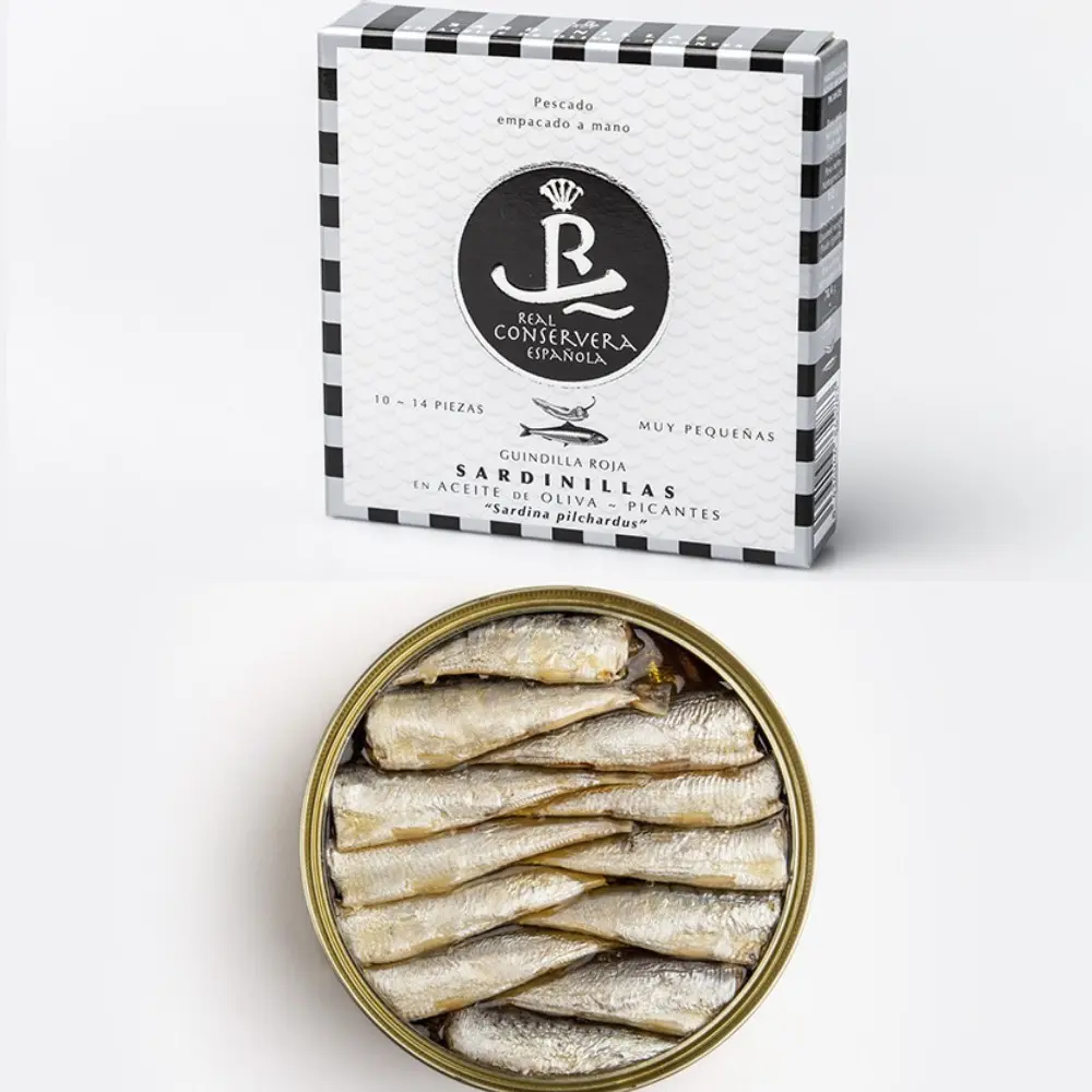 Sardines in Olive Oil - 10/14 pieces (RO-120)