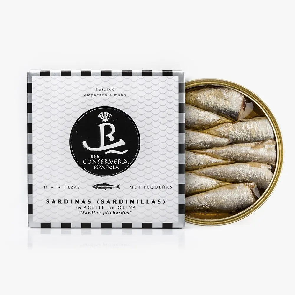 Sardines in Olive Oil - 14/18 pieces (RO-120)