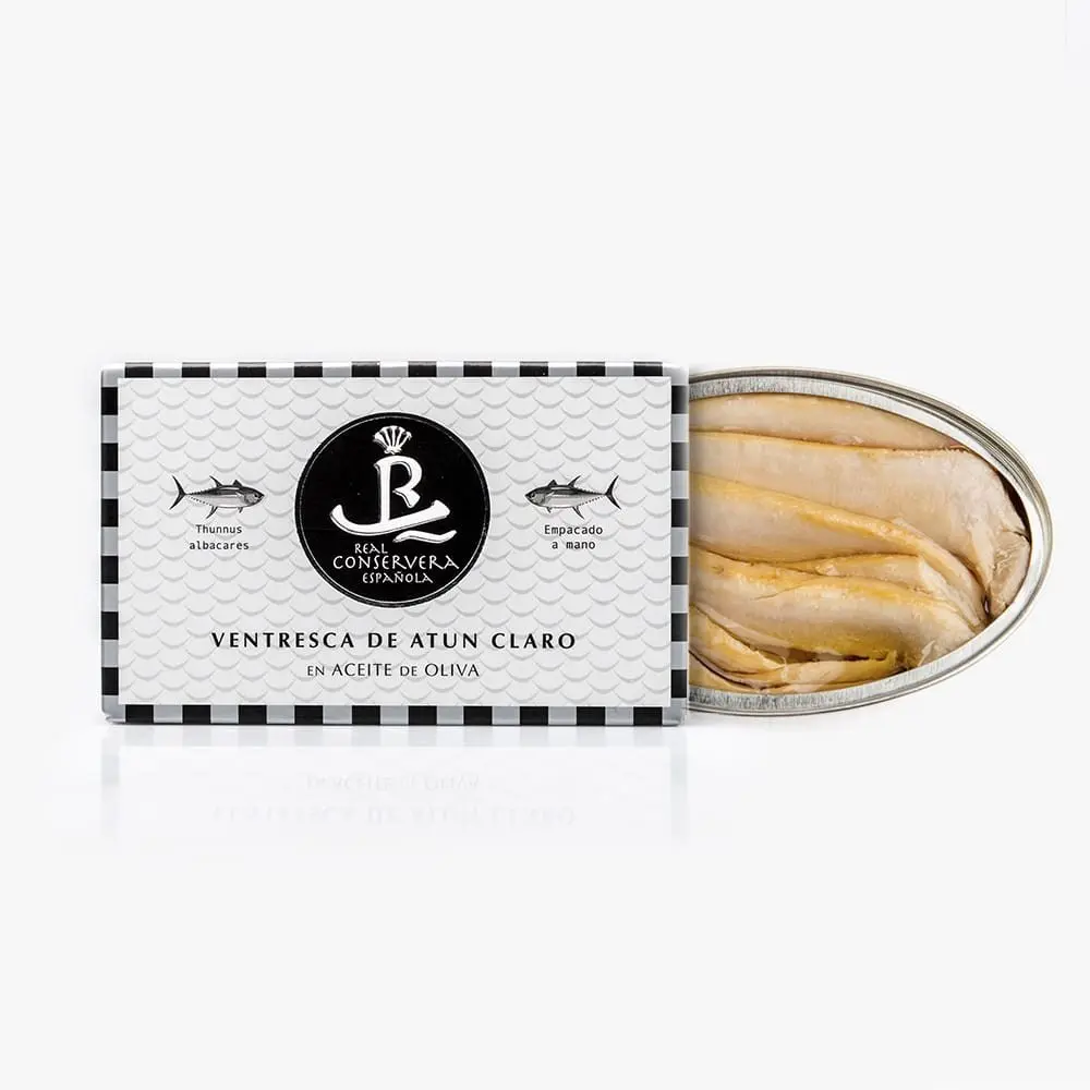 Light Tuna belly in olive oil OL-120