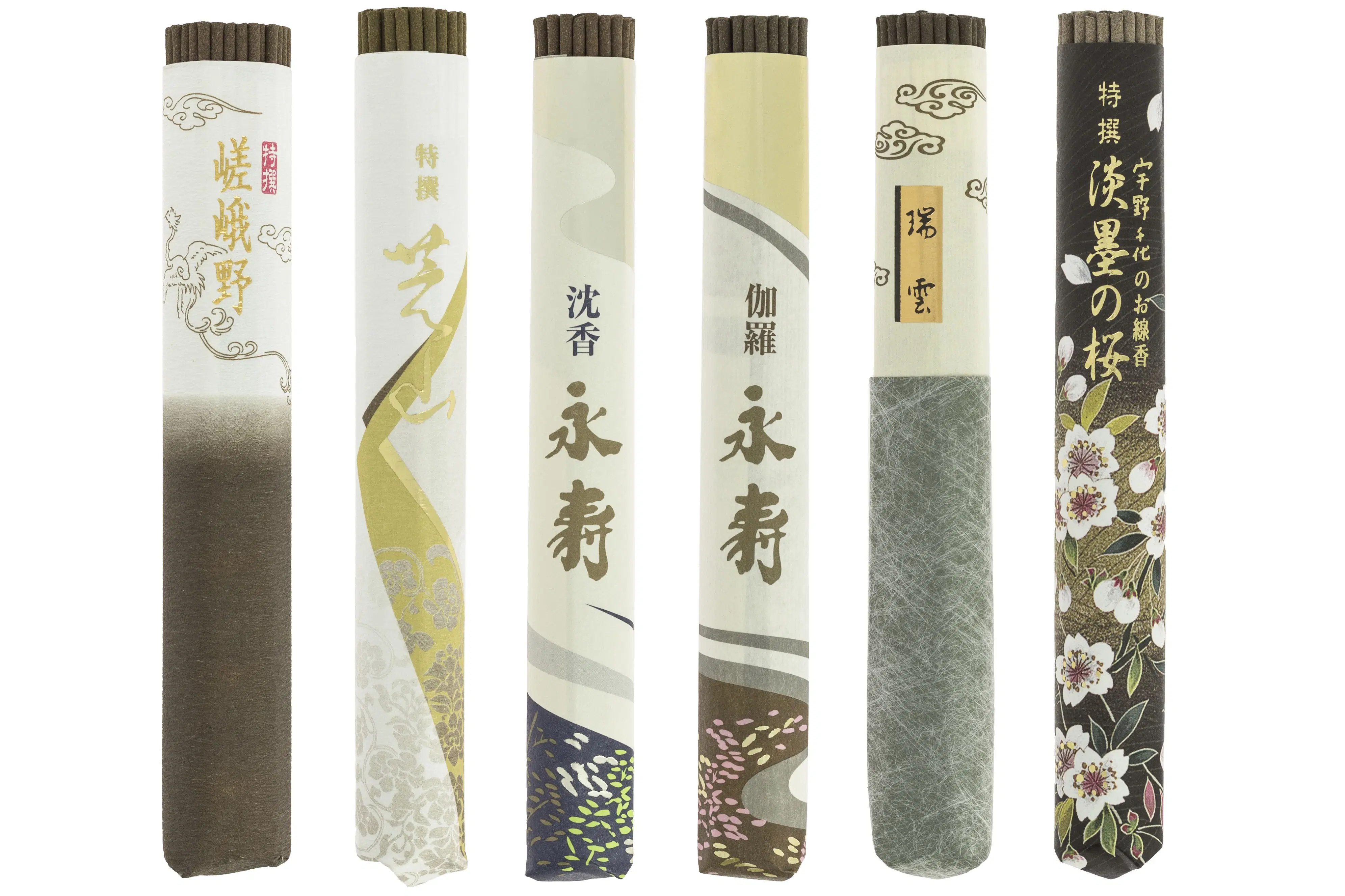 Weihnachtsgeschenk – 6x Räucherstäbchen japanischer Qualität – alle Düfte