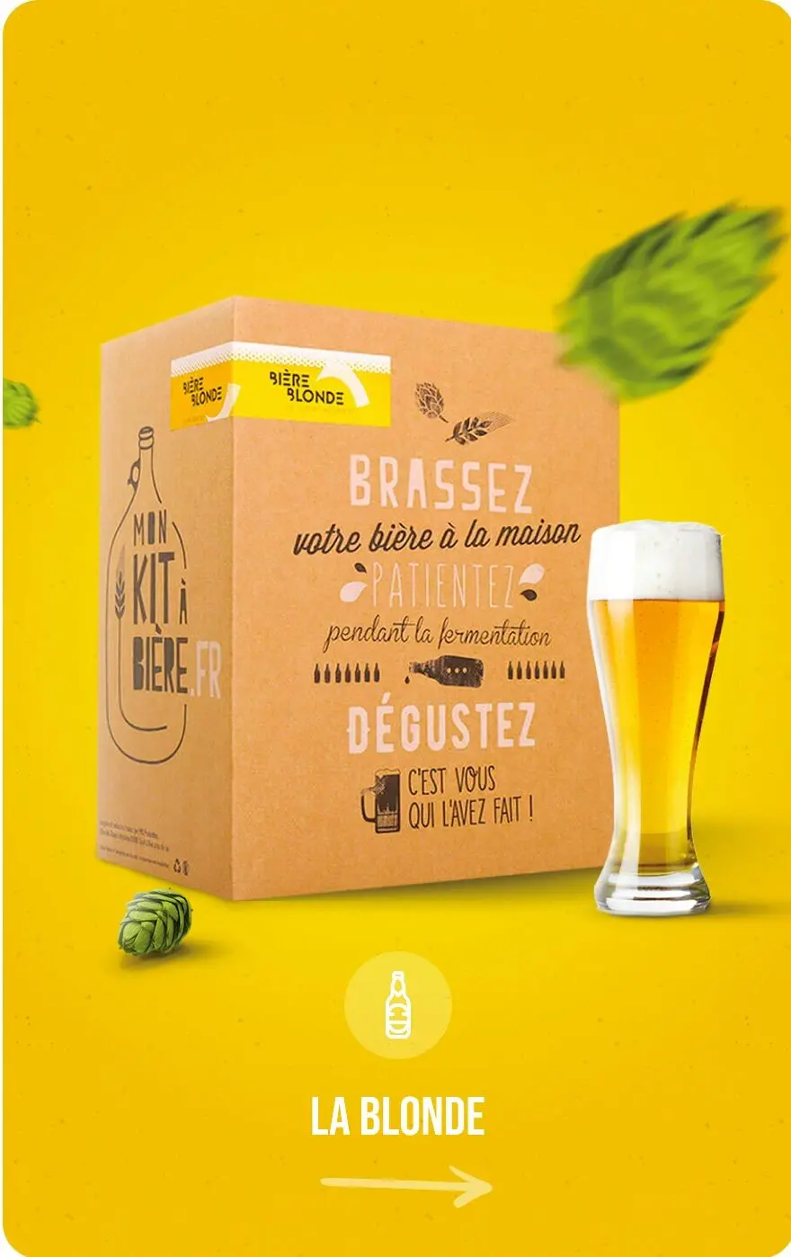 Komplettes Craft Brewing Kit Blondes Bier 5 Liter