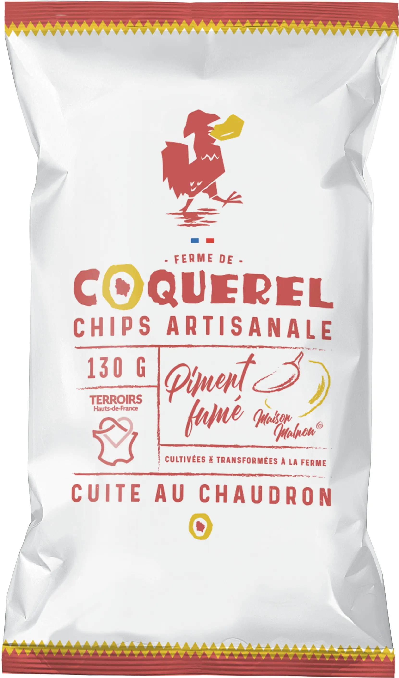 Coquerel Chips - Smoked Pepper
