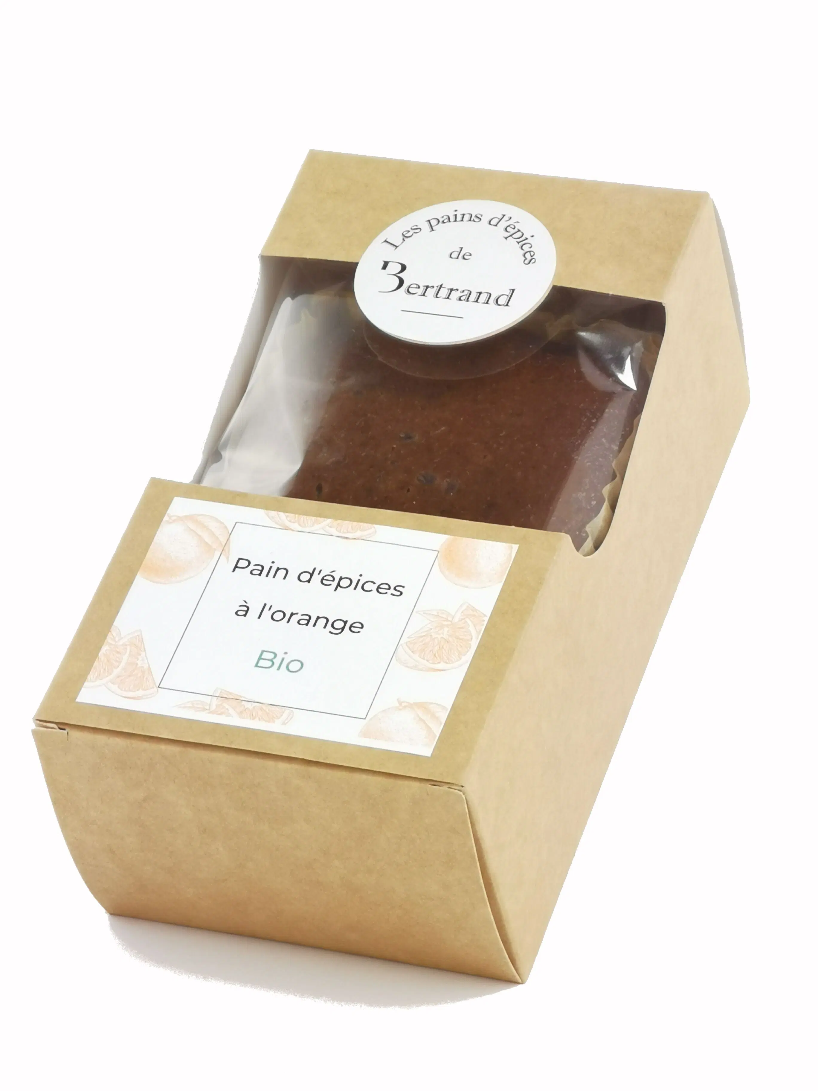 Organic orange gingerbread