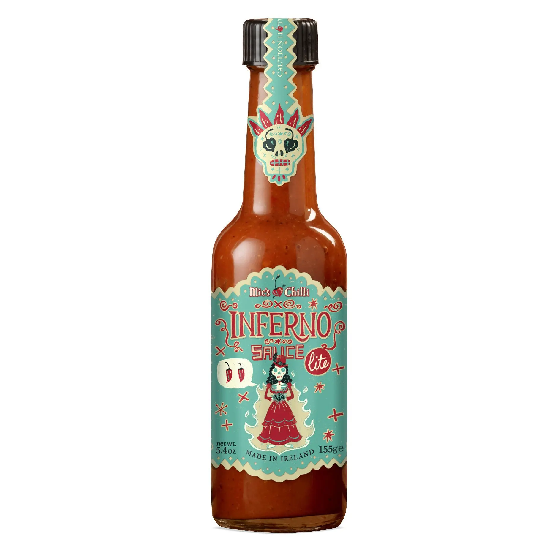 Inferno Sauce Lite - Medium Hot Sauce - Chilli