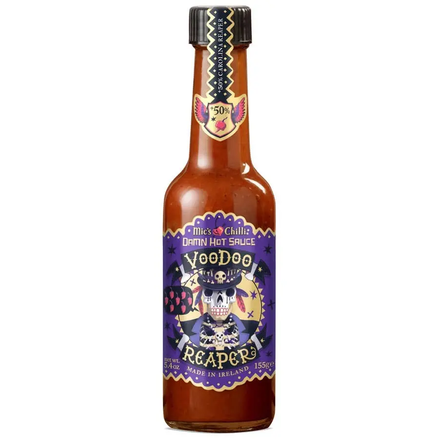 Voodoo Reaper Sauce - Damn Hot Sauce - Chilli