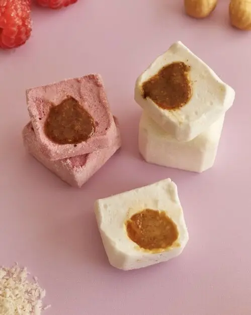 Schachtel Pralinen-Marshmallows