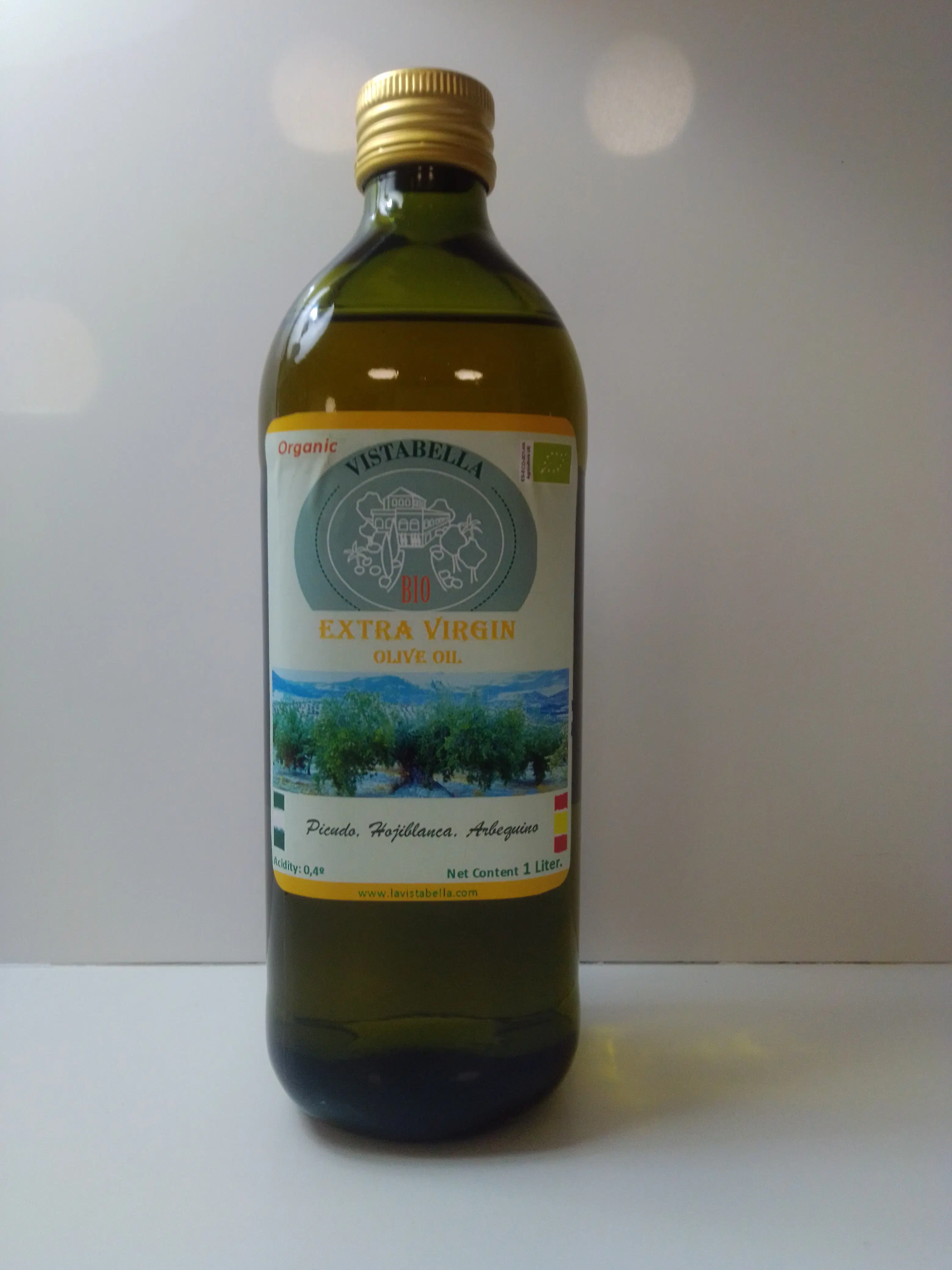 Extra Virgin Olive Oil 1 Liter / Pet Bottle / Natural.