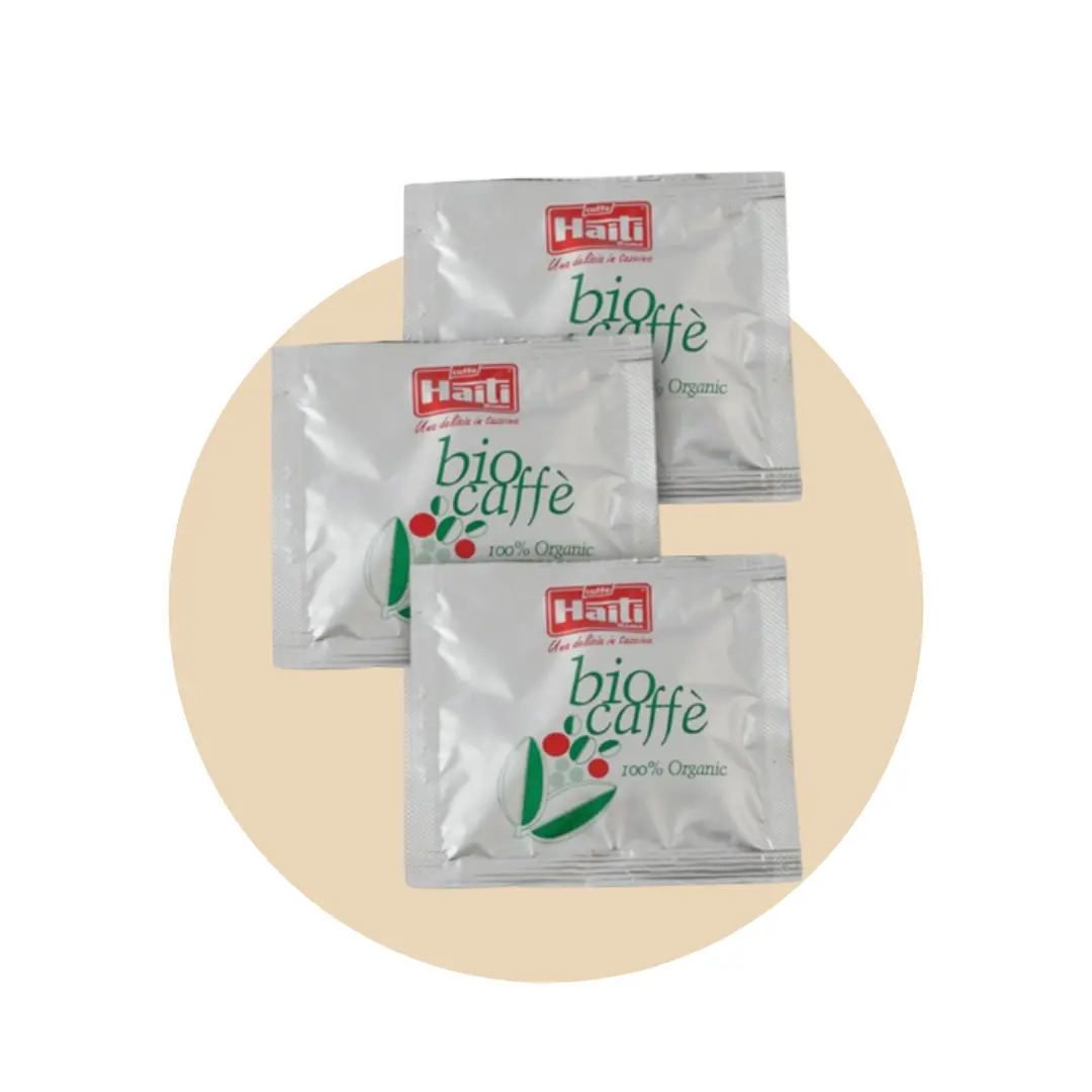 Cialde caffè "Biocaffè" 100% Biologico - 50 pods