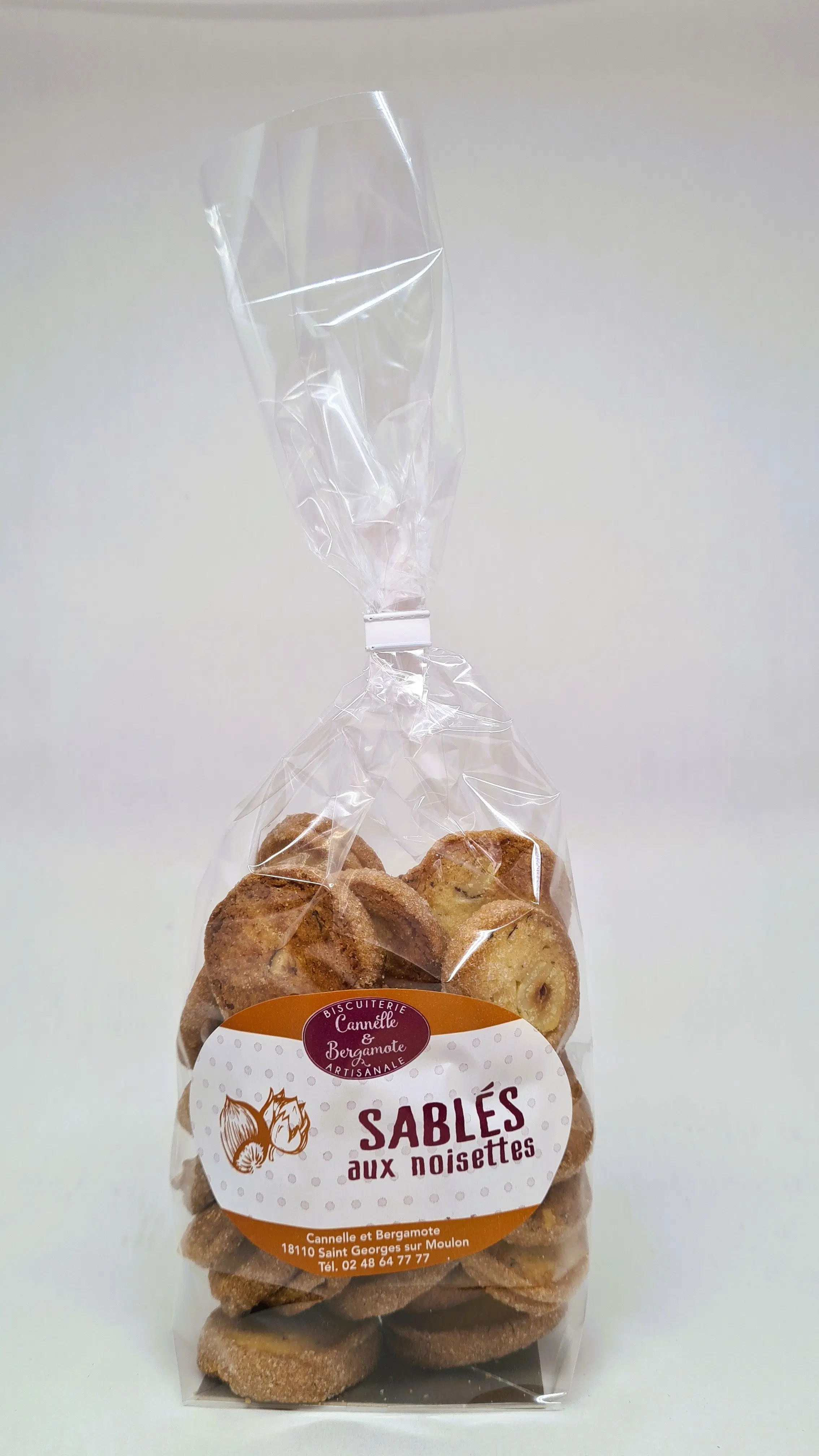 Hazelnut shortbread