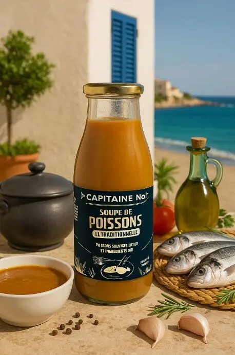 PESCADO ENLATADO Sopa tradicional de pescado de roca 710ml