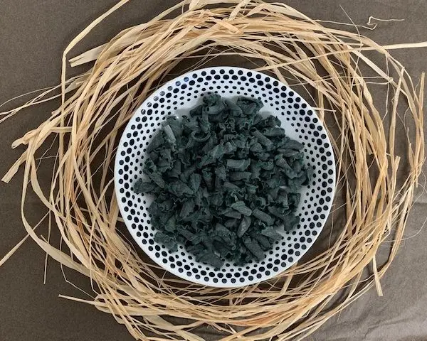 Hyper-protein pasta with spirulina – FUSILLI