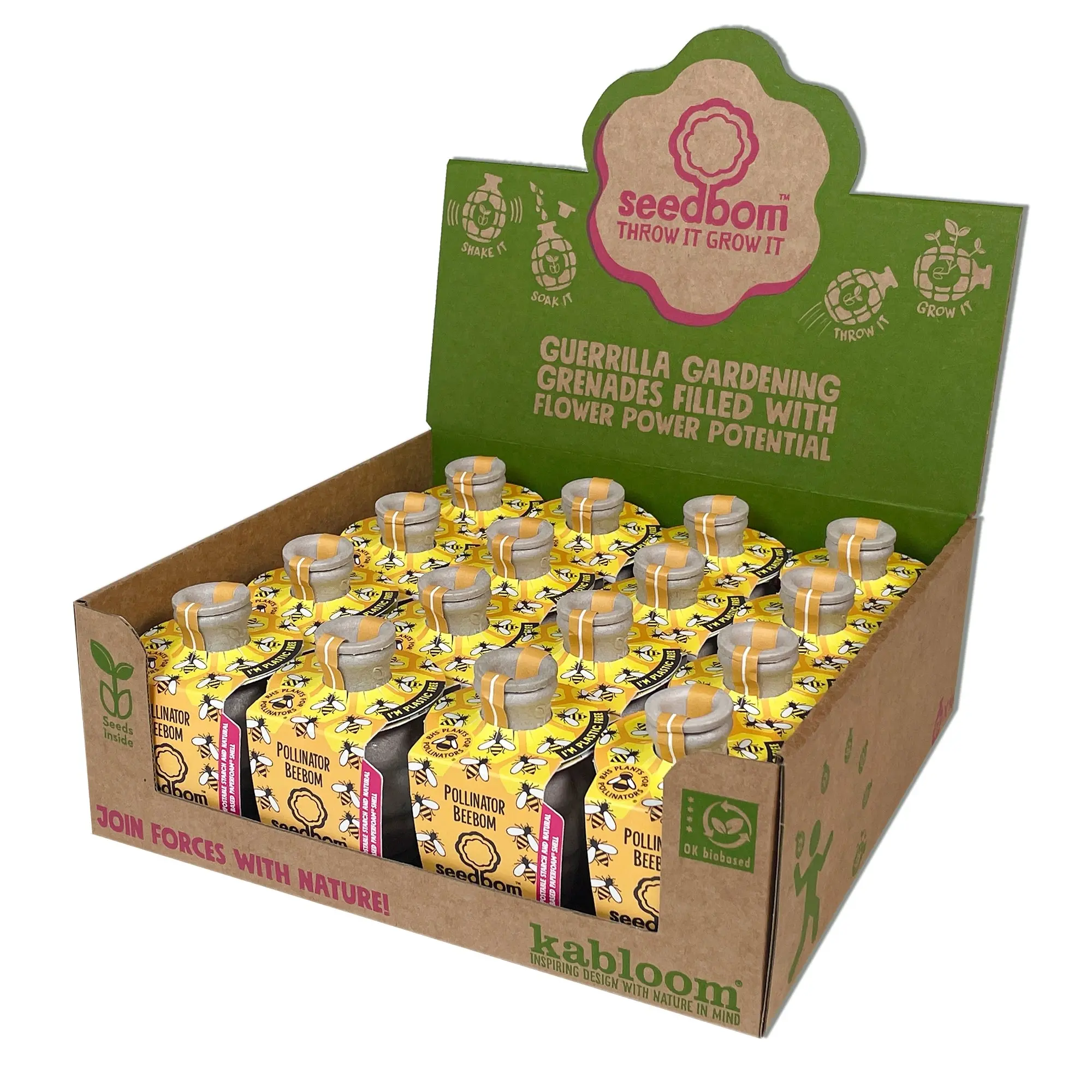 Pollinator Beebom Seedbom - CDU Pack