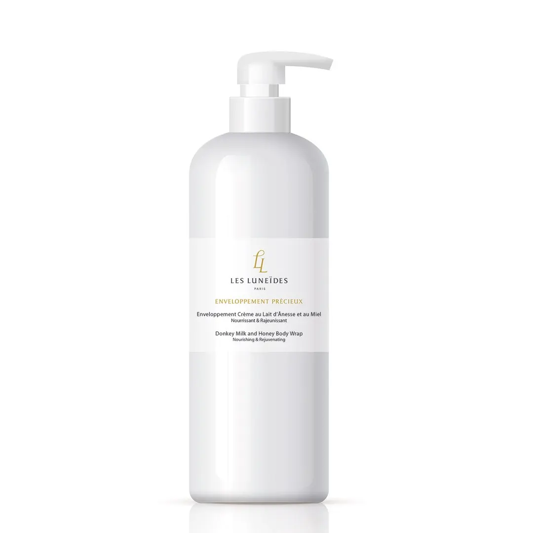 Donkey Milk and Honey Cream Wrap - Nourishing & Rejuvenating - 1000 ml pump bottle