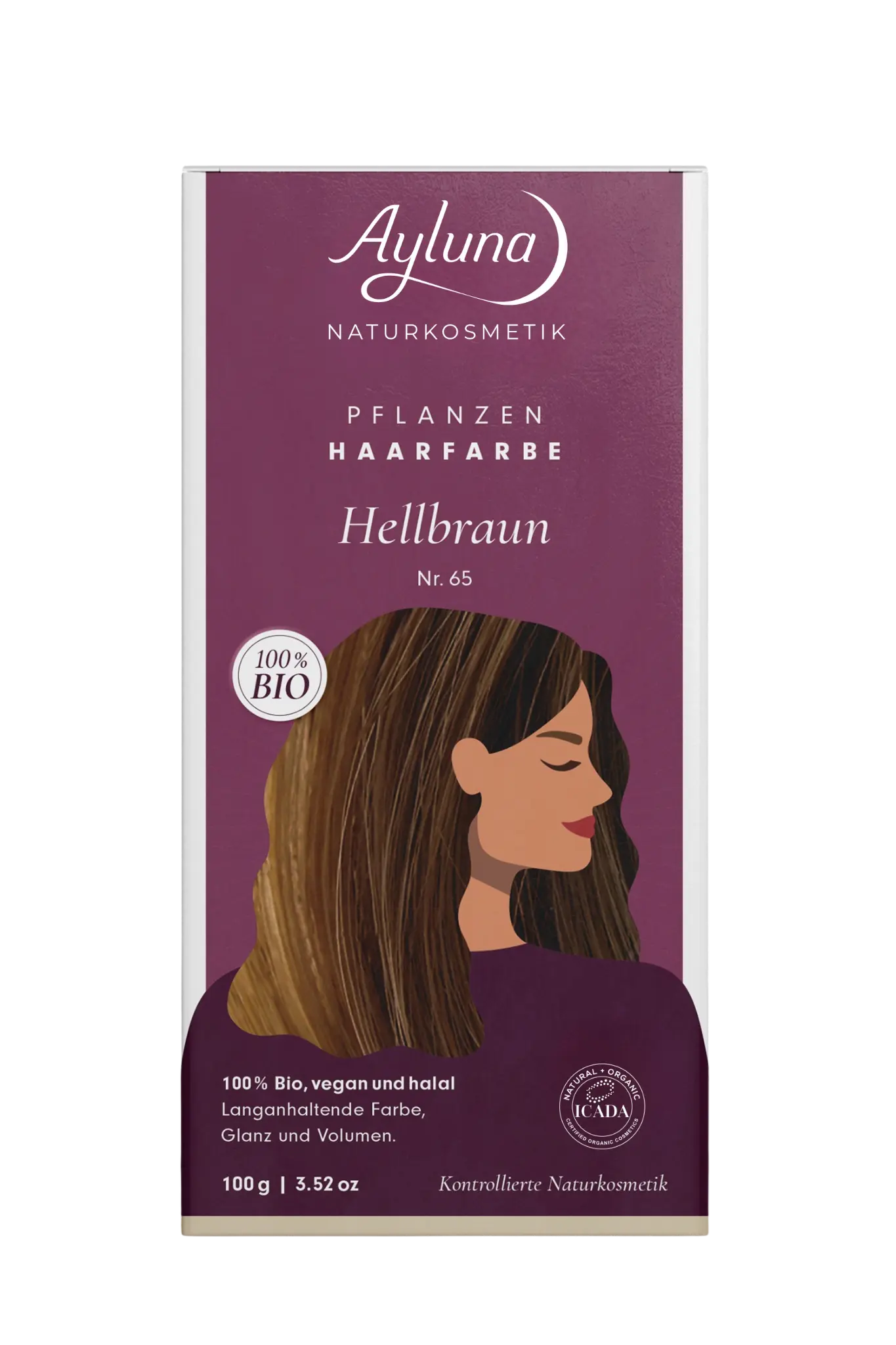 Herbal Hair Color Light Brown No. 65