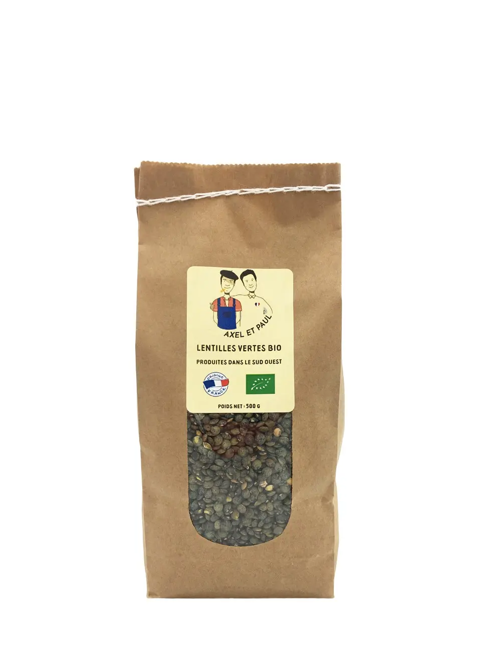 Bio-Grüne Linsen, 500 g – Reich an Protein