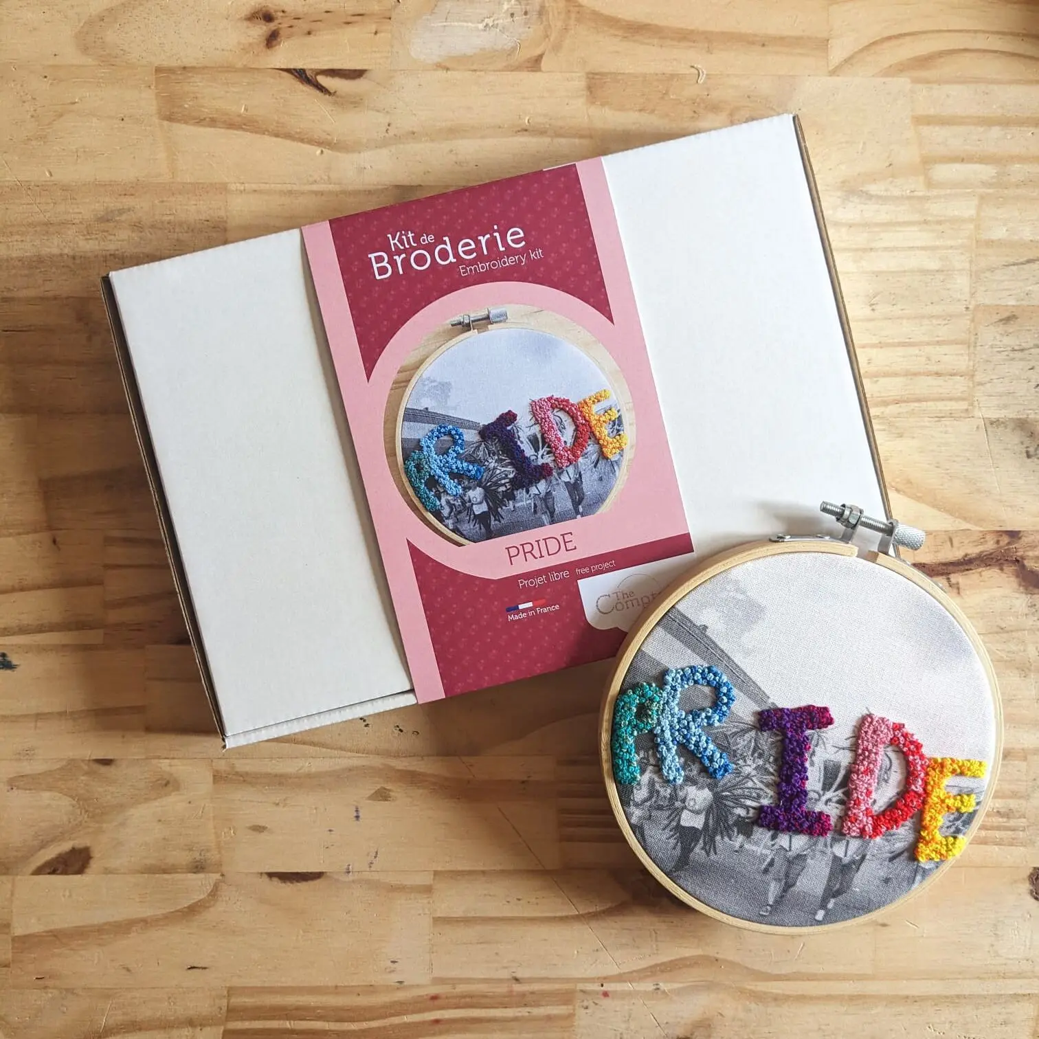embroidery kit - PRIDE