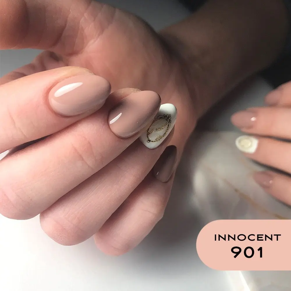 Gel nail polish set SINCERO SALON, Totally nude, 6 x 6ml