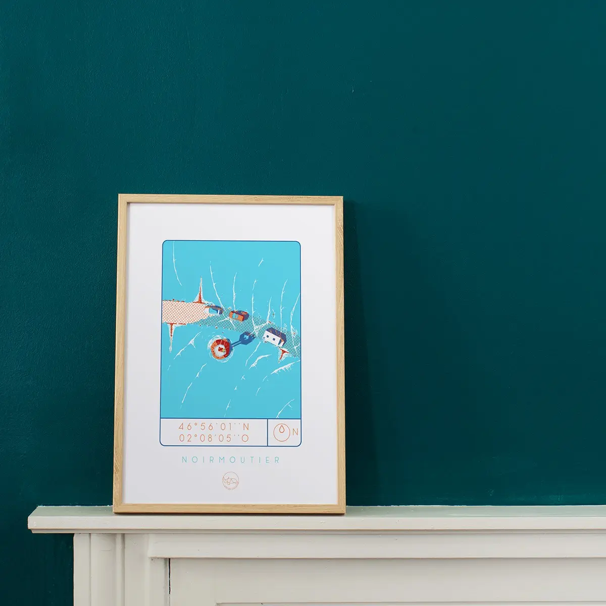 A4 Noirmoutier poster