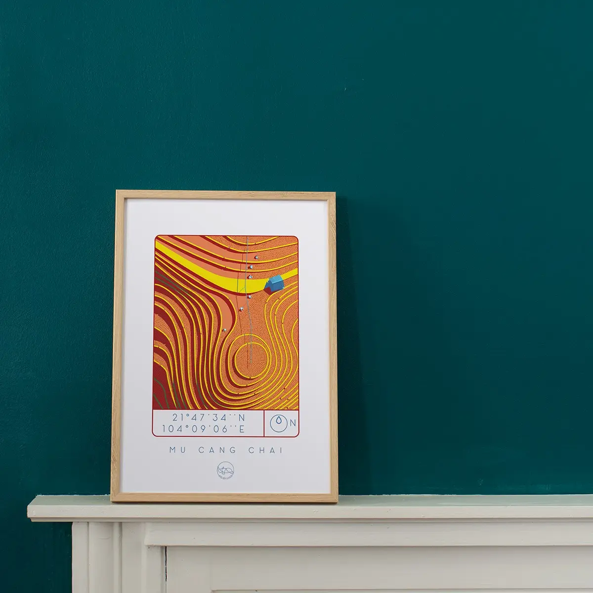 A4 Mu Cang Chai poster