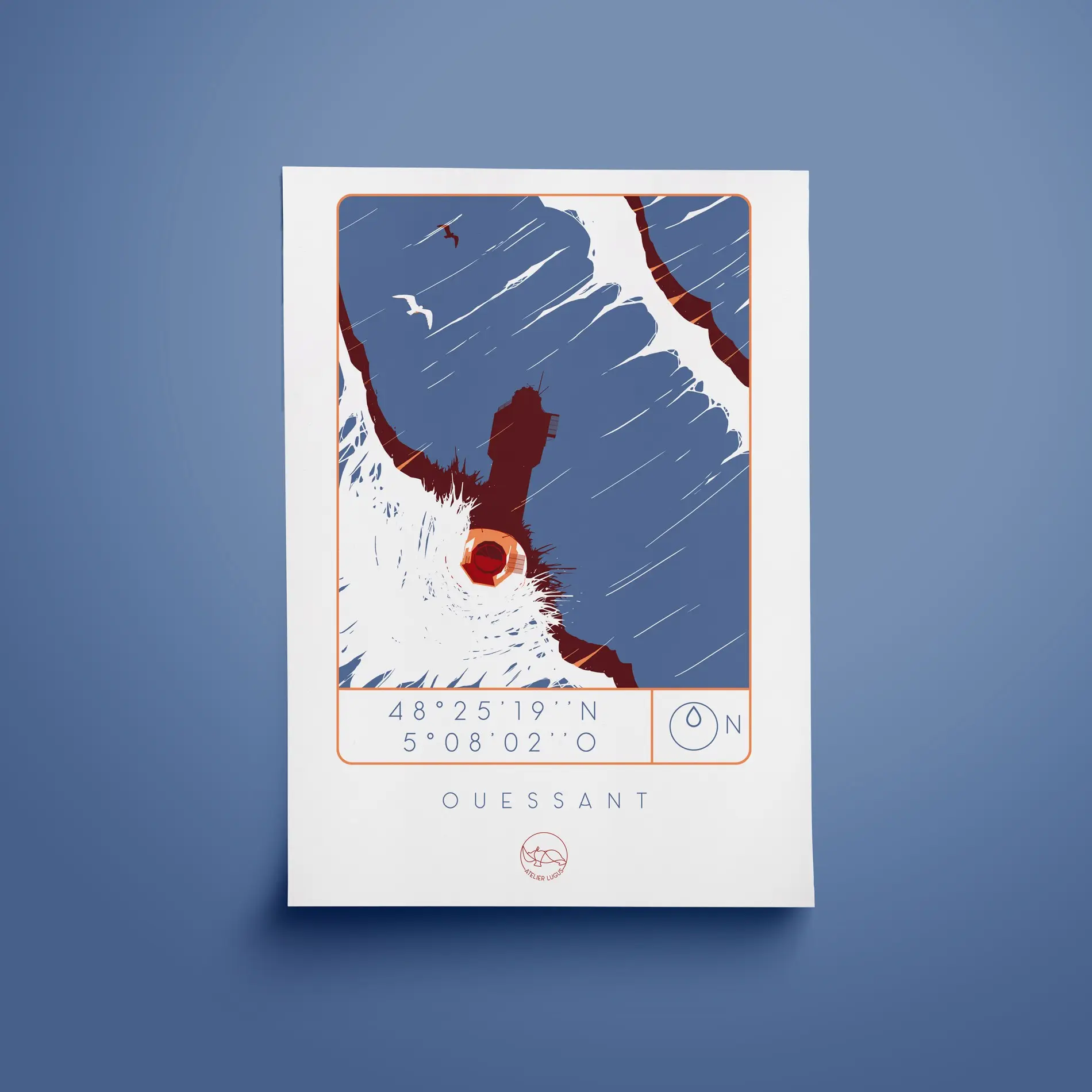 Ouessant postcard