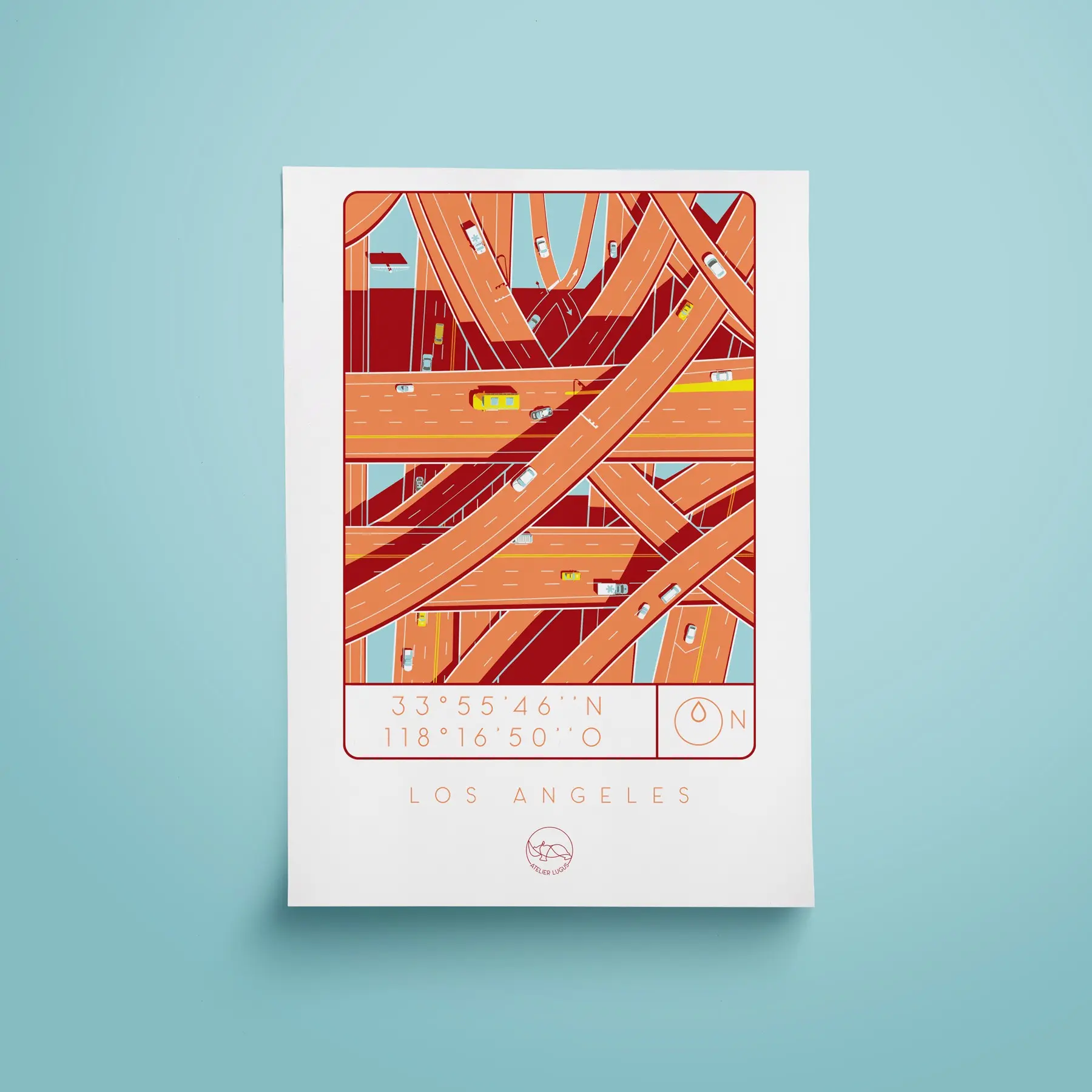 Los Angeles Postcard