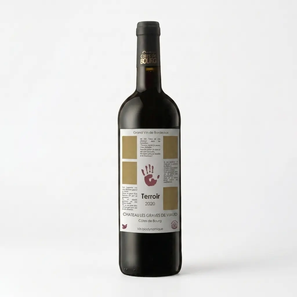Château Les Graves de Viaud Terroir 2019, Bordeaux Côtes de Bourg, Organic Wine / Demeter