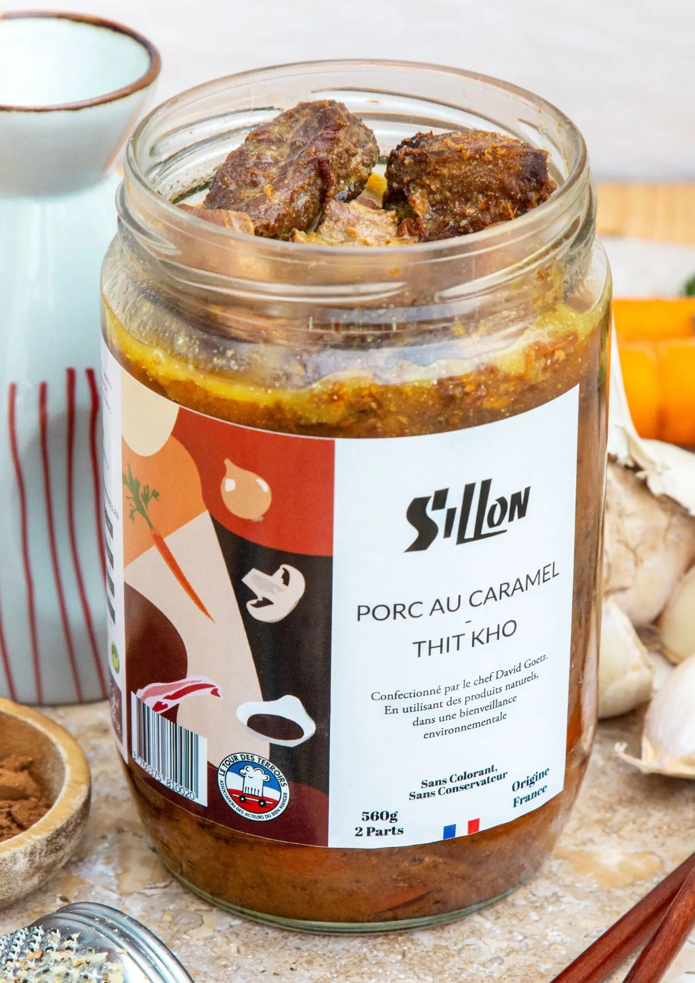 Caramel pork, thit kho - 550g - 2pers