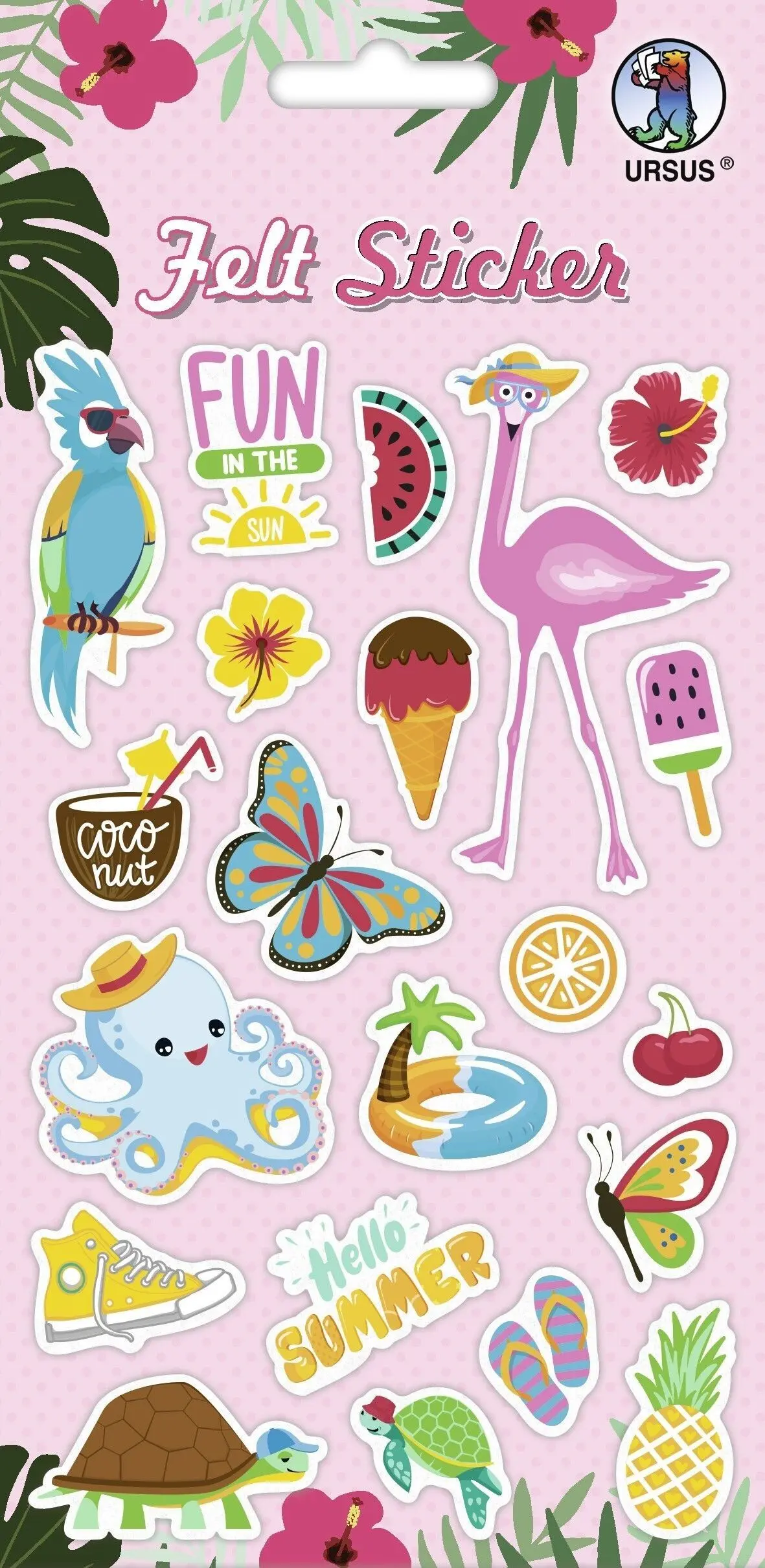 Felt sticker "Summer"