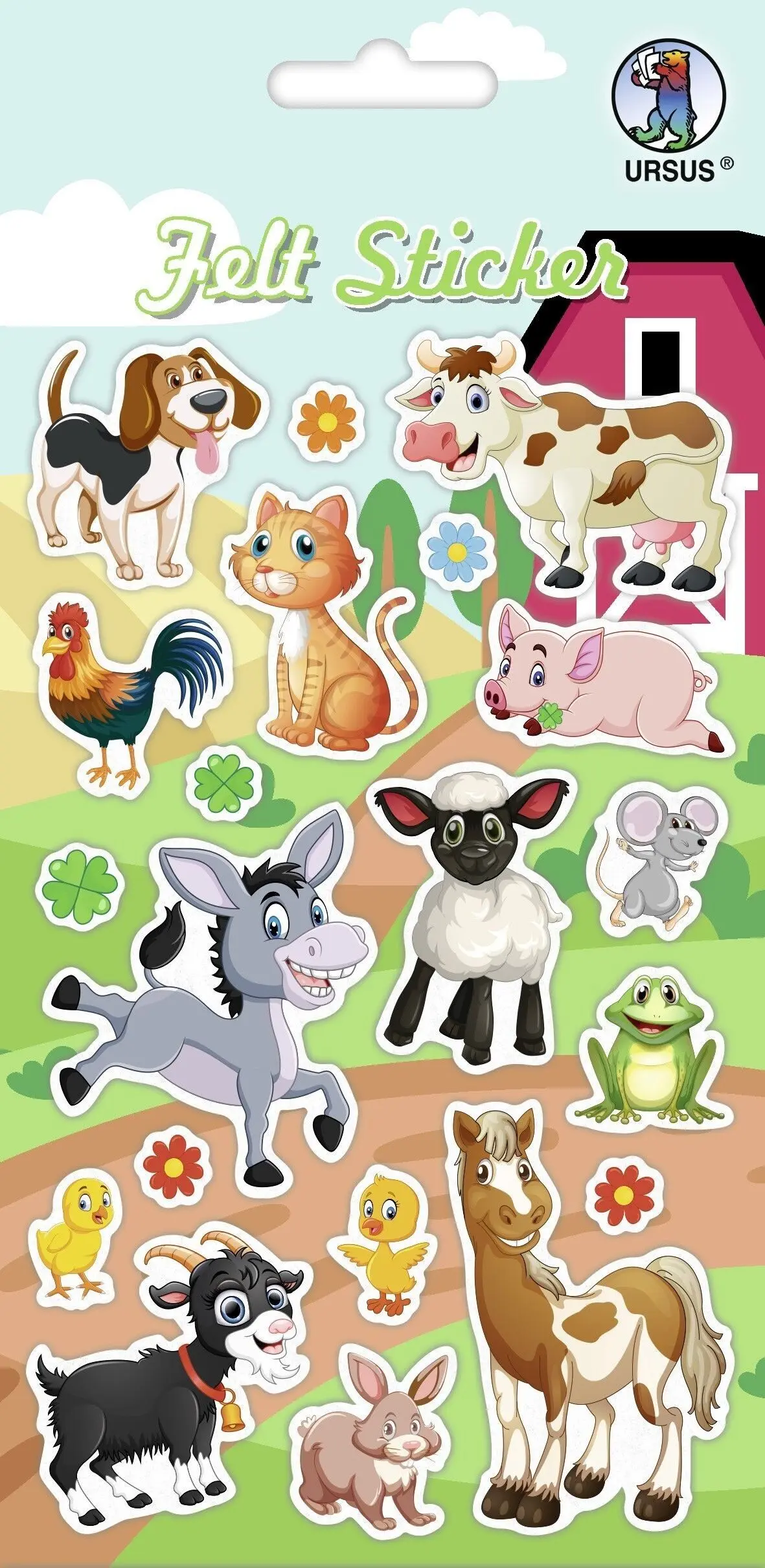 Felt sticker "Farm"