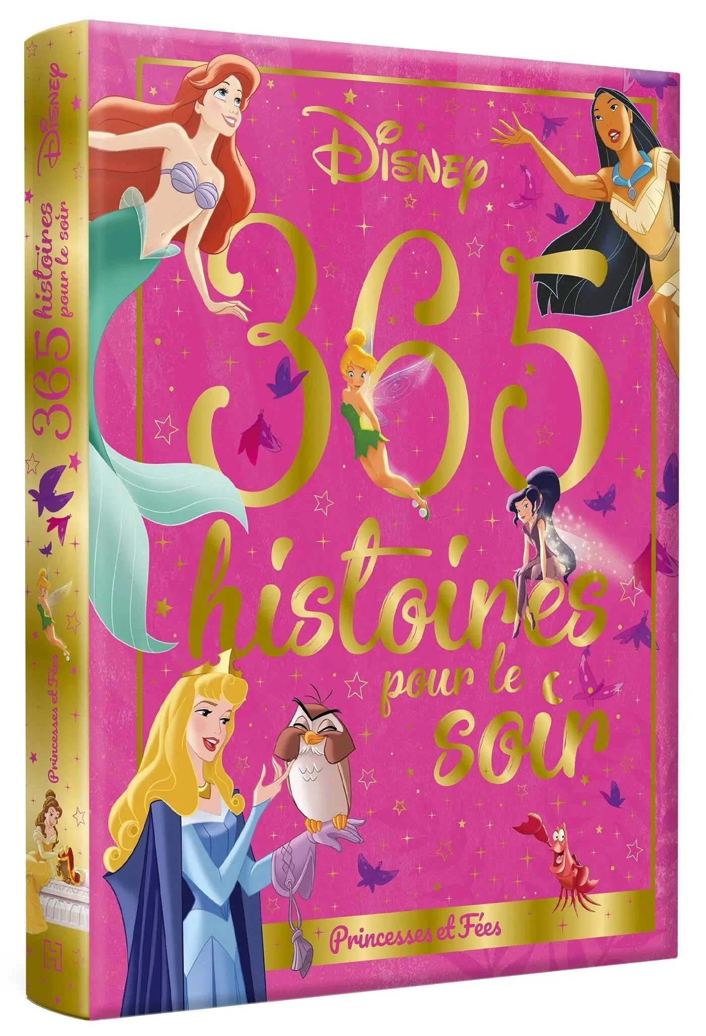 BOOK - DISNEY PRINCESSES - 365 Stories for the evening - Princesses and fairies