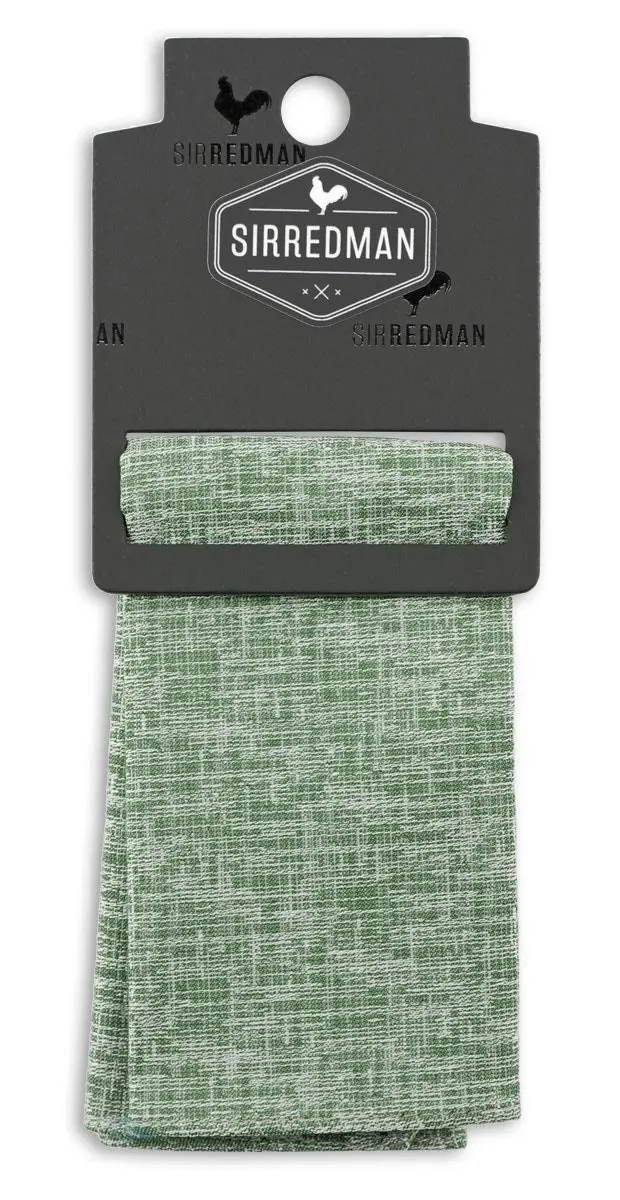 Sir Redman Einstecktuch Fiero Famiglia verde bottiglia