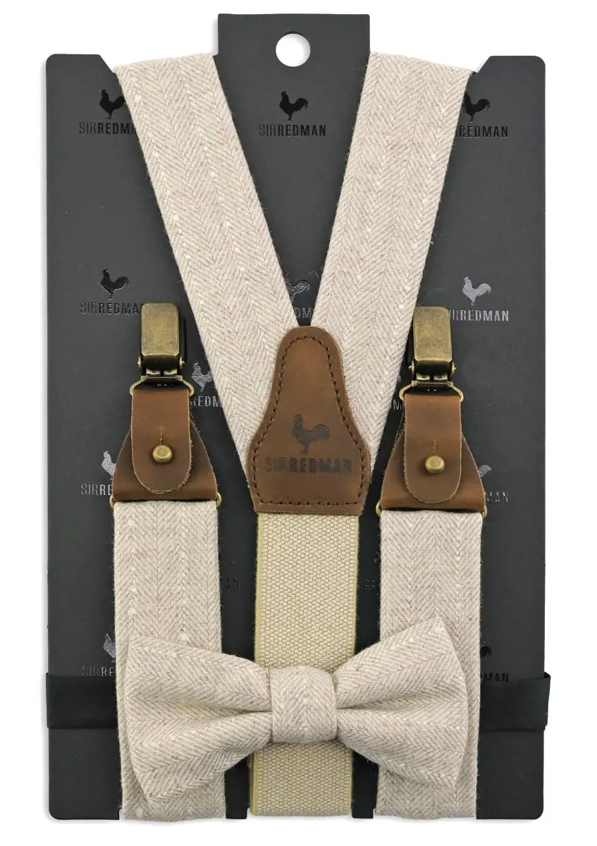 Sir Redman Hosenträger Kombipack Douglas Tweed