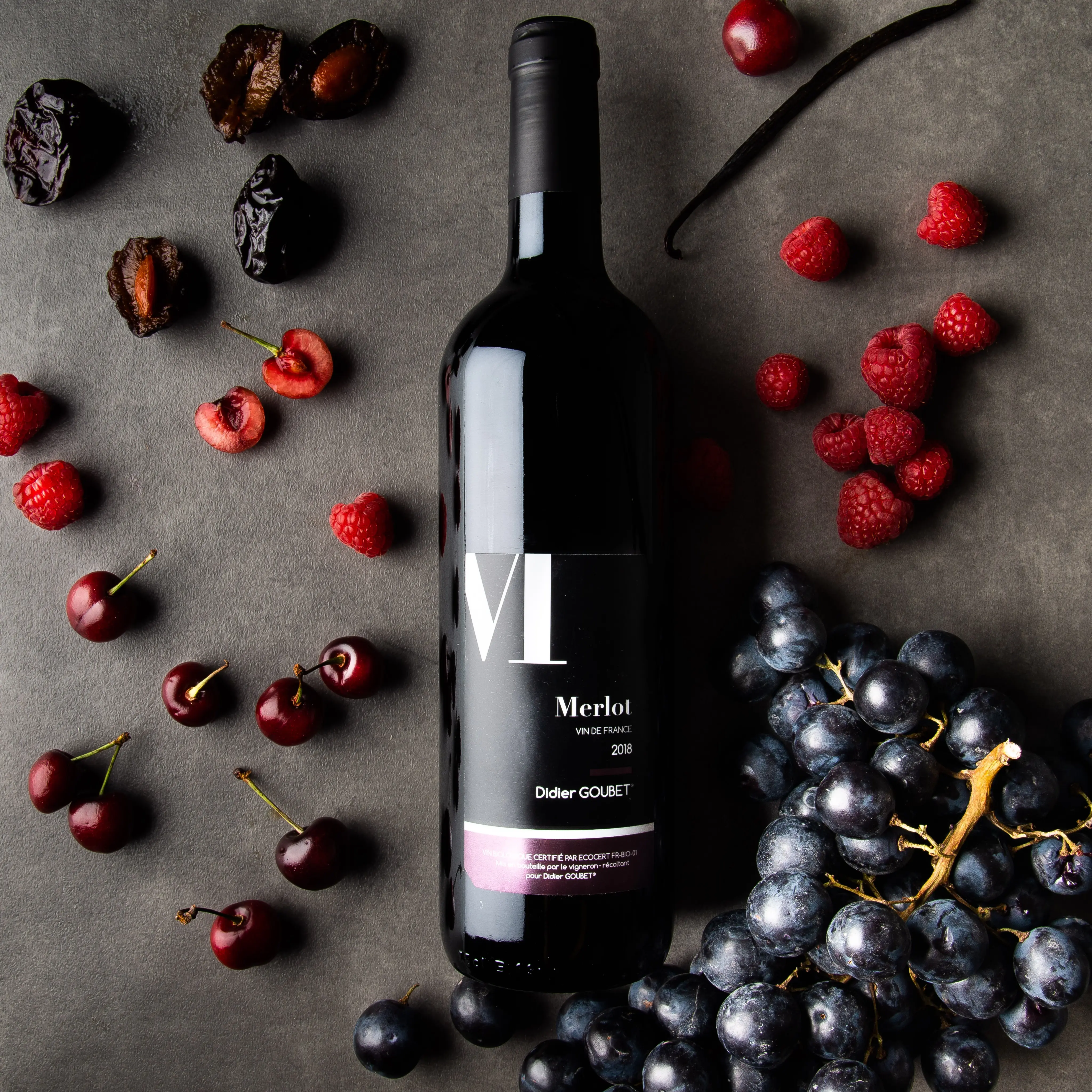 ORGANIC MERLOT VARIETY WINE - 750ML