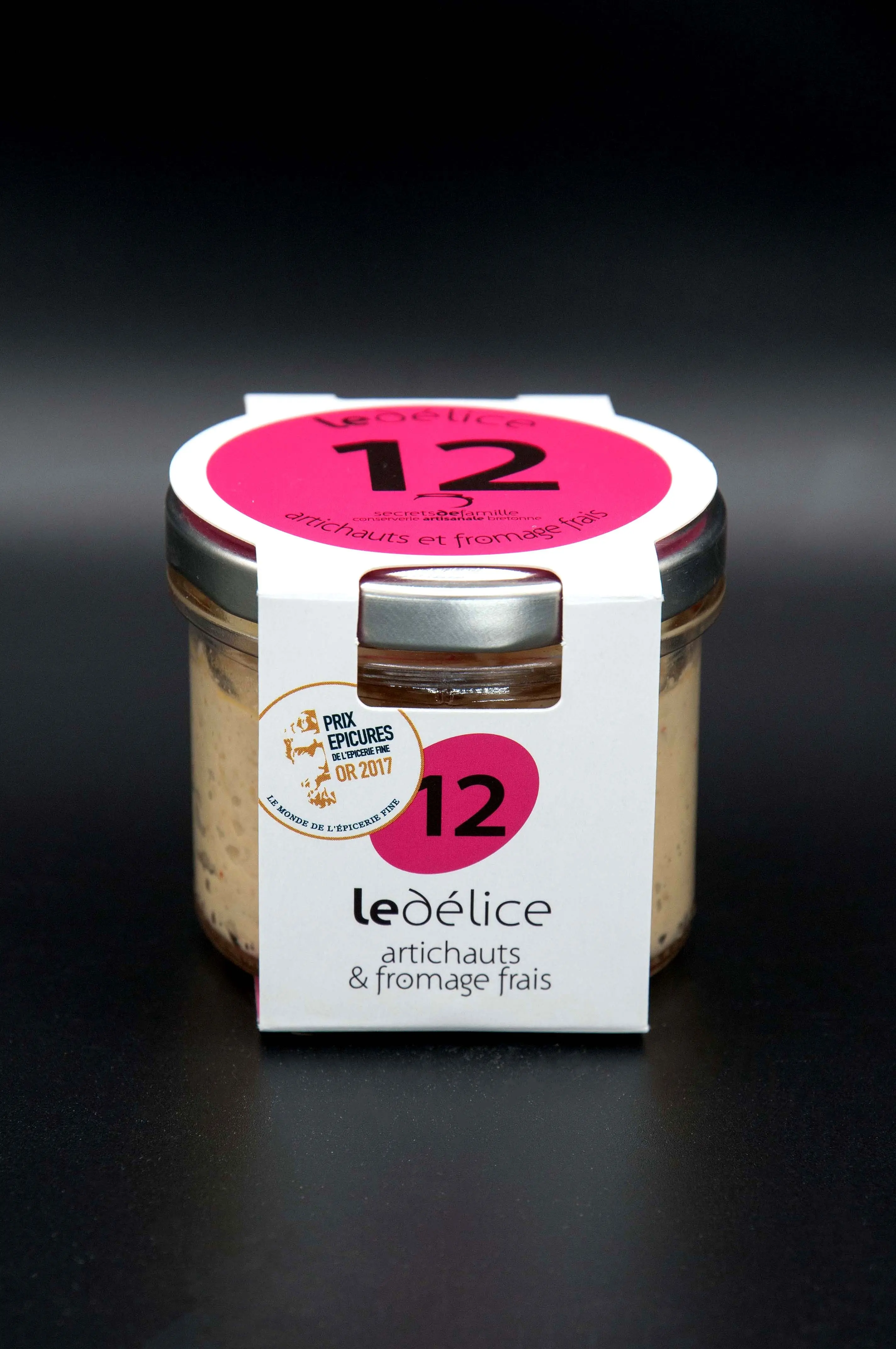 Crema de alcachofas y queso crema - Medalla de Oro Epicures 2017