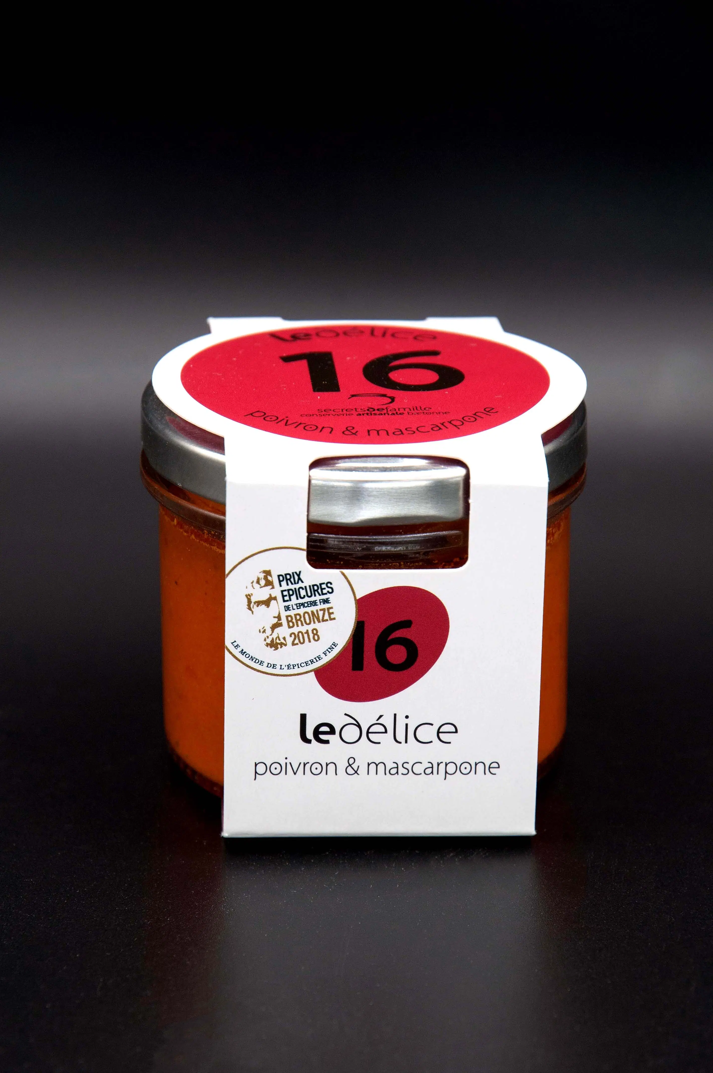 Crema de pimienta y mascarpone - Medalla de bronce en los premios Epicures 2018