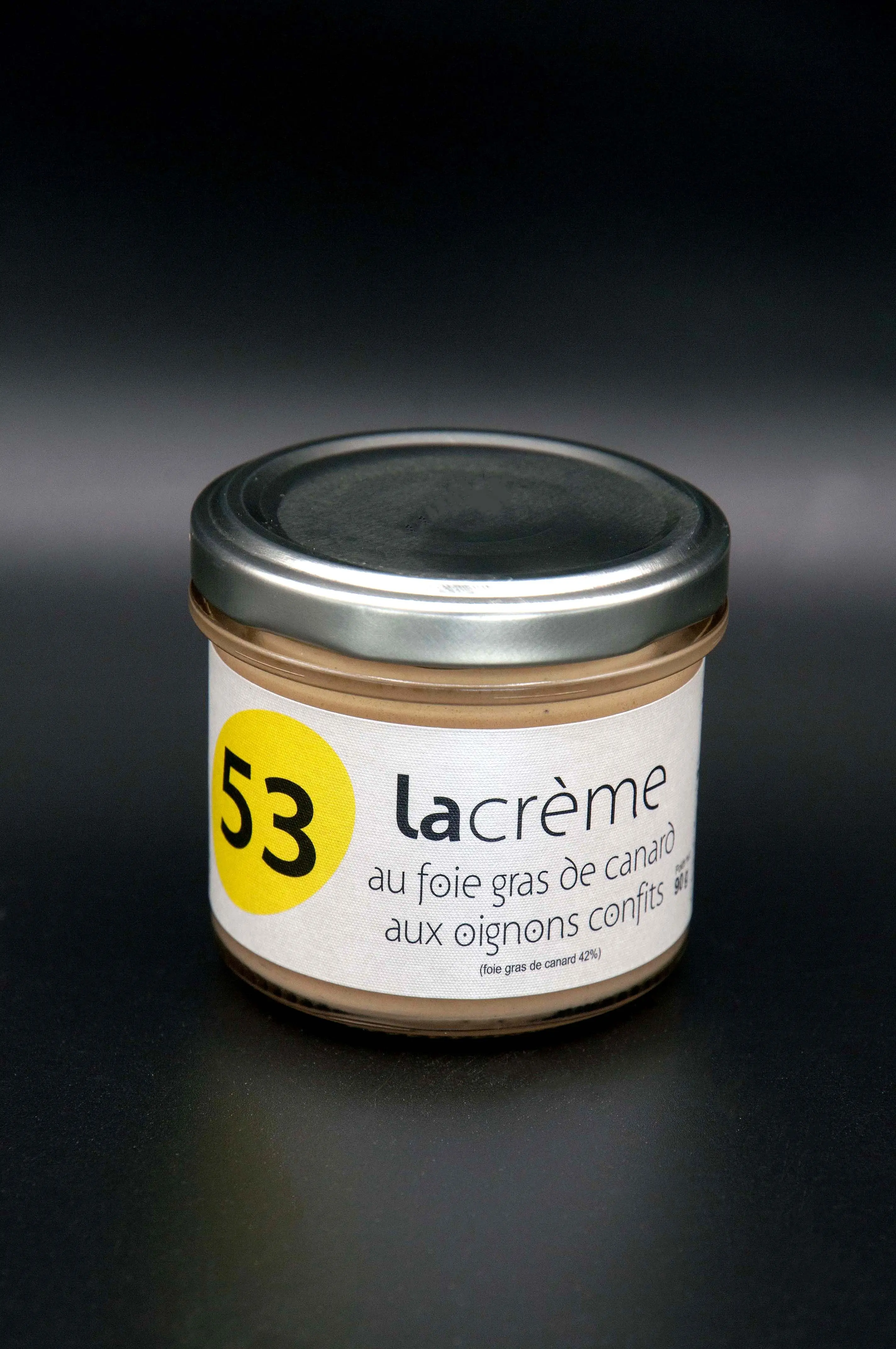 CREMA DE FOIE GRAS DE PATO CON CEBOLLA CONFITADA