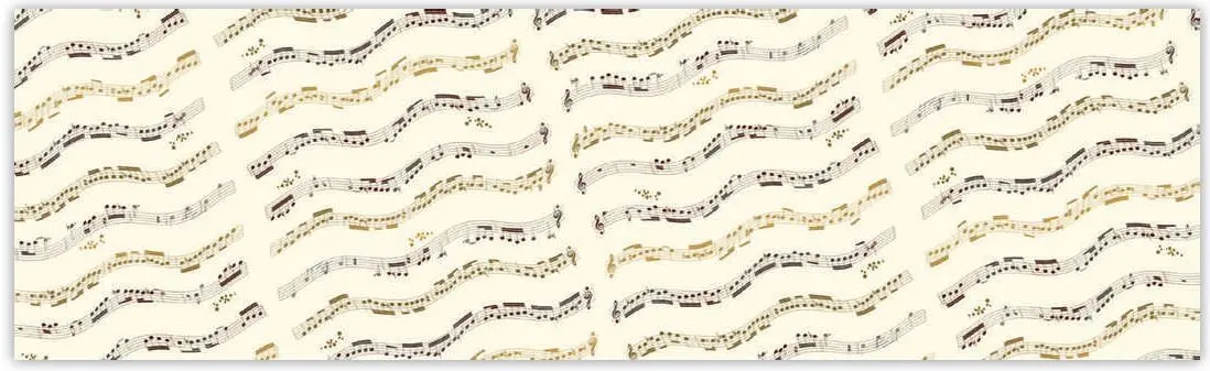 Carta da regalo - Note musicali Da Vinci