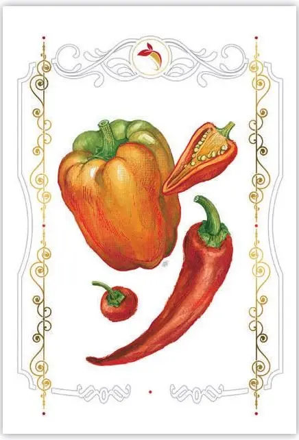 Biglietto di auguri - Peperoncino Da Vinci