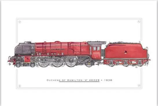 Biglietto di auguri - Treno Da Vinci