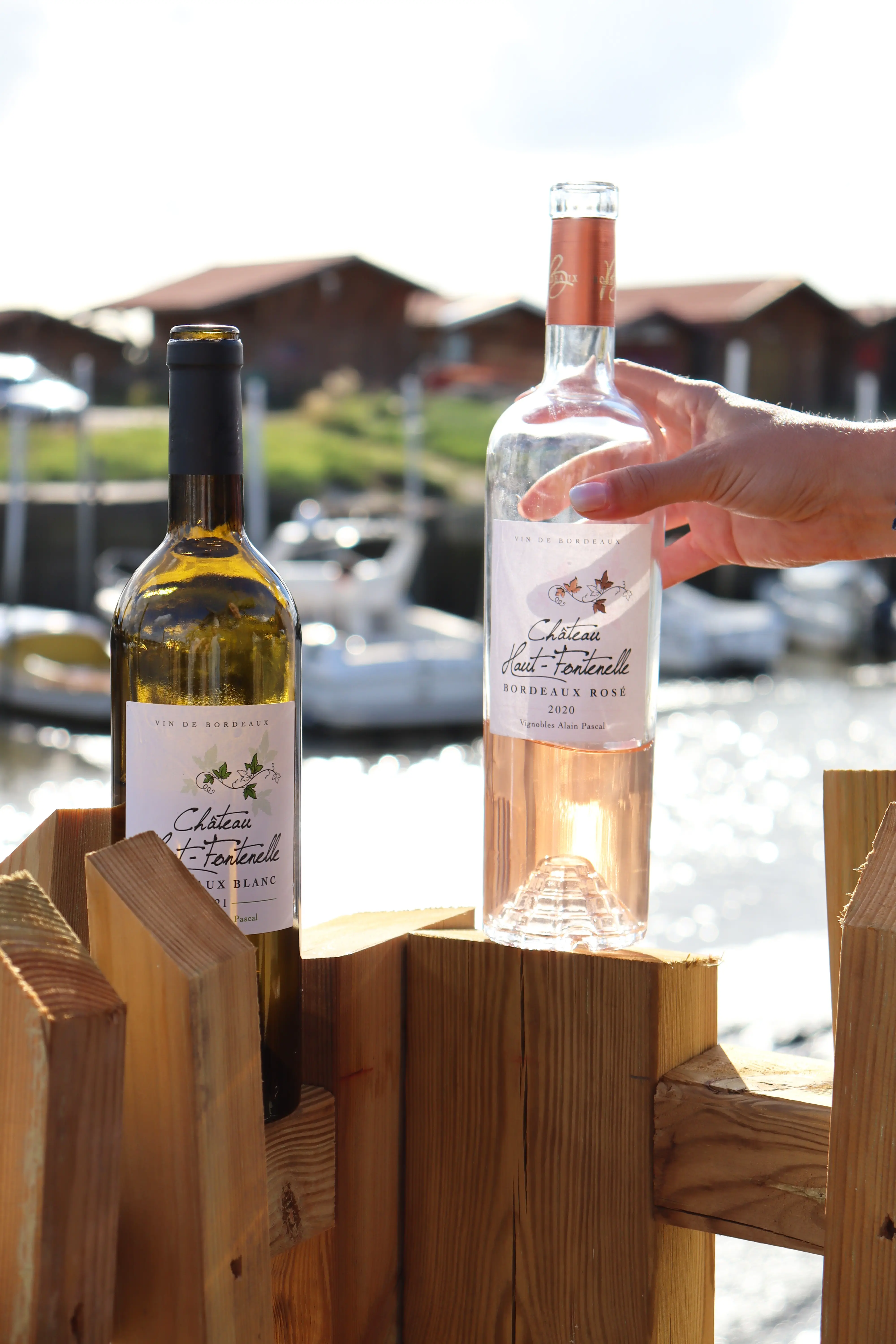Château Haut Fontenelle rosé 2024 - Light, fruity, and clear rosé Bordeaux wine