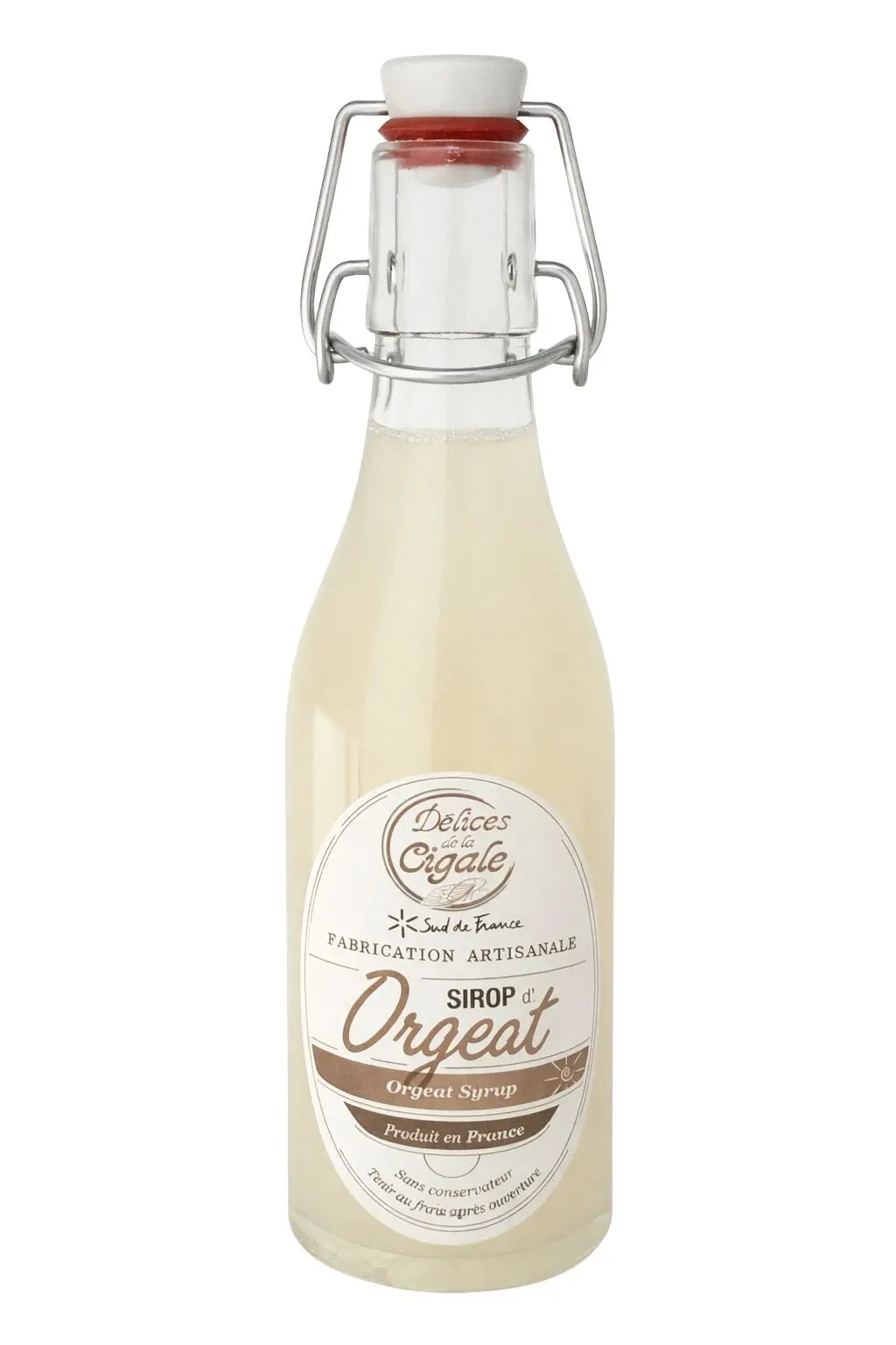 Orgeat Artisanal Sirup 25 cl - Hergestellt im Süden Frankreichs